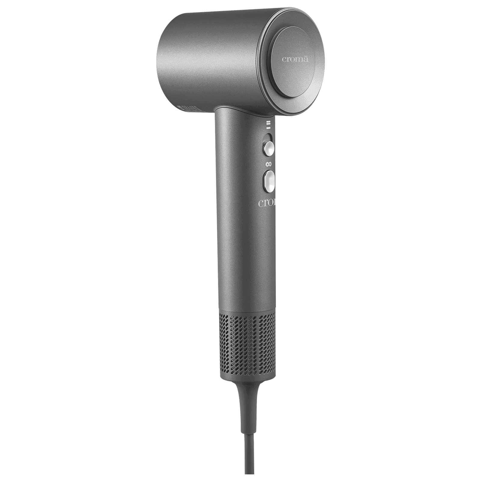 Croma Hair Dryer with 5 Heat Settings (BLDC Motor, Grey)
