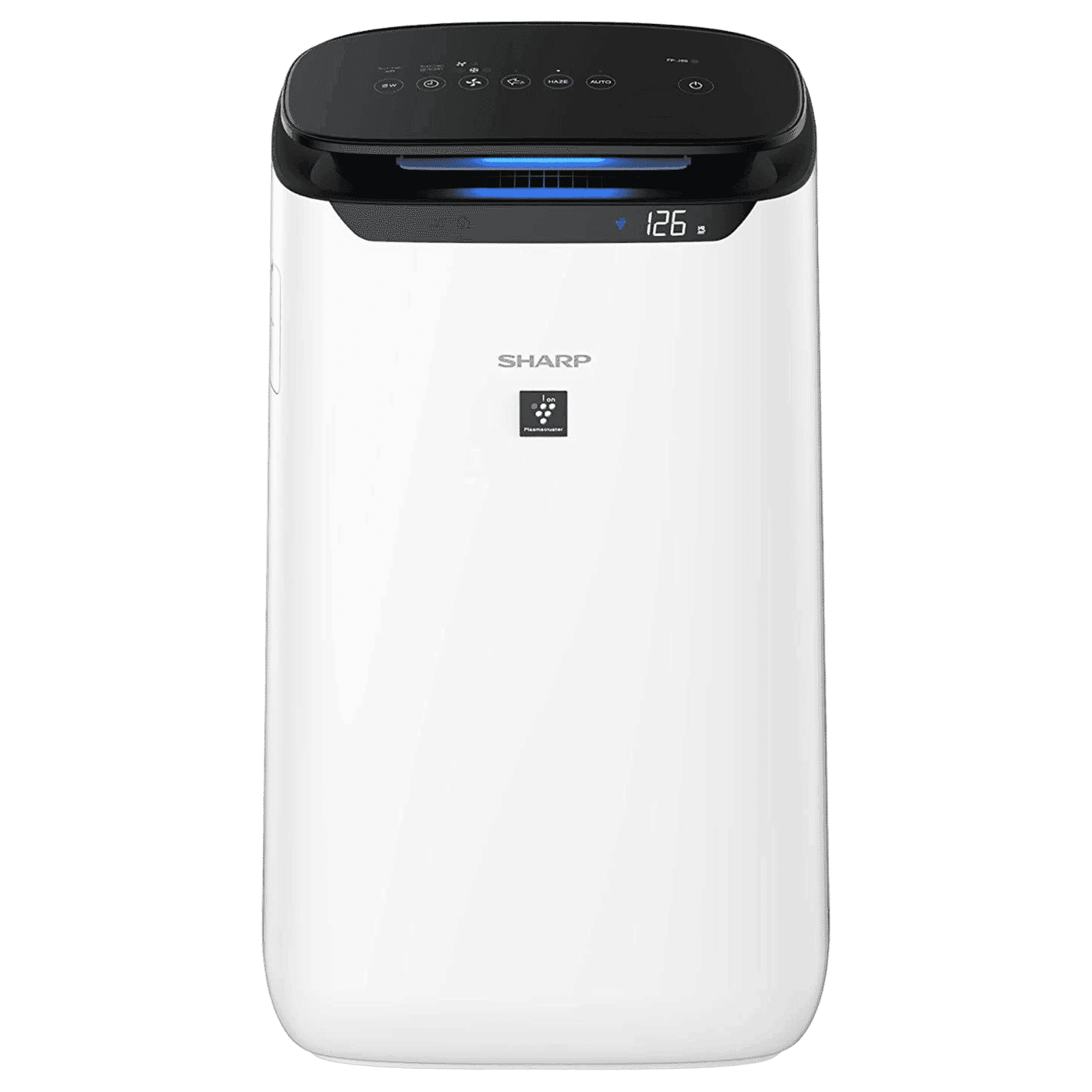 SHARP FP-J60M-W Air Purifier with Plasmacluster Ion Technology (PM 2.5 Indicator, White)