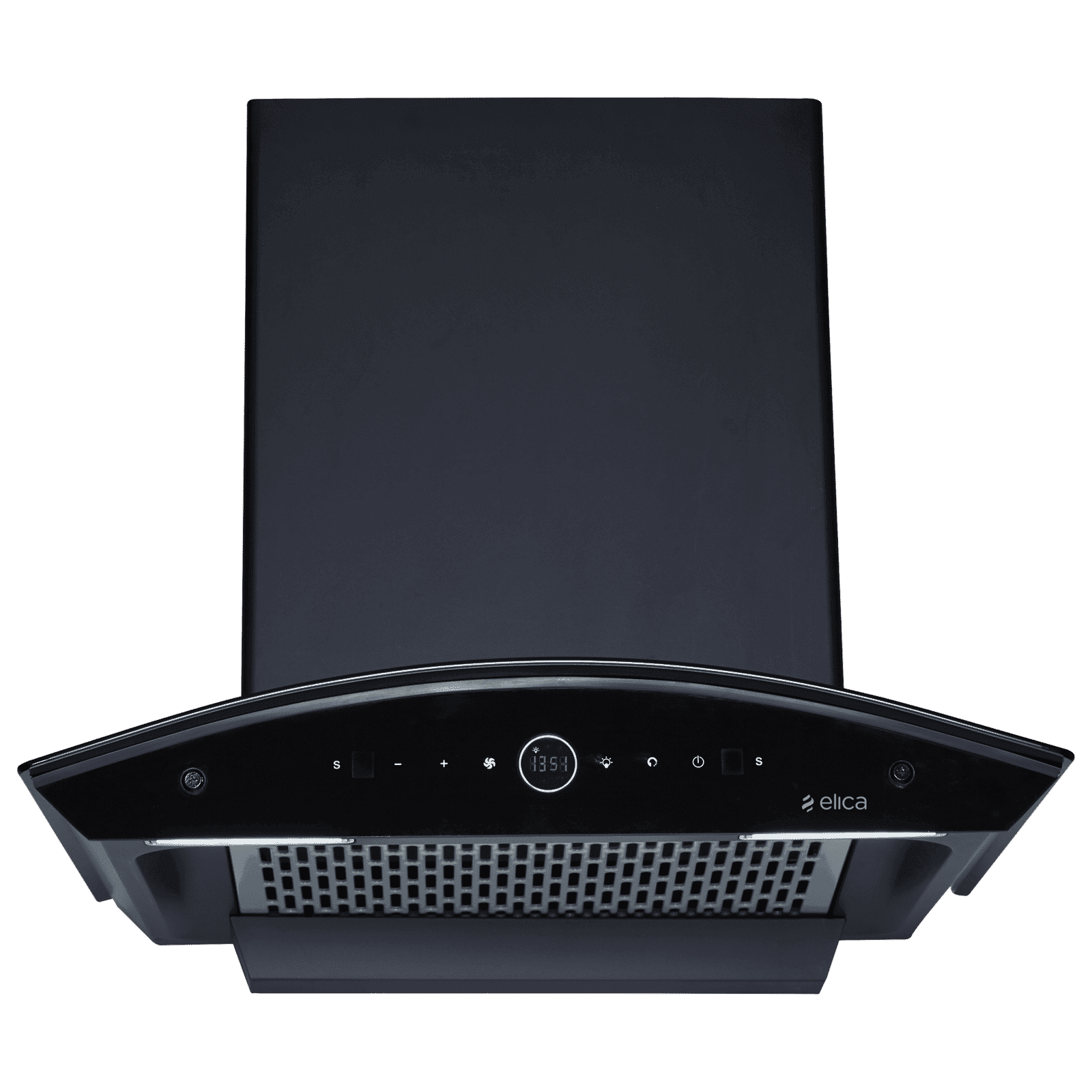 elica PRO PLUS FL BLDC HAC LTW 60 MS NERO 60cm 1600m3/hr Ducted Auto Clean Wall Mounted Chimney with Motion Sensor Control (Black)
