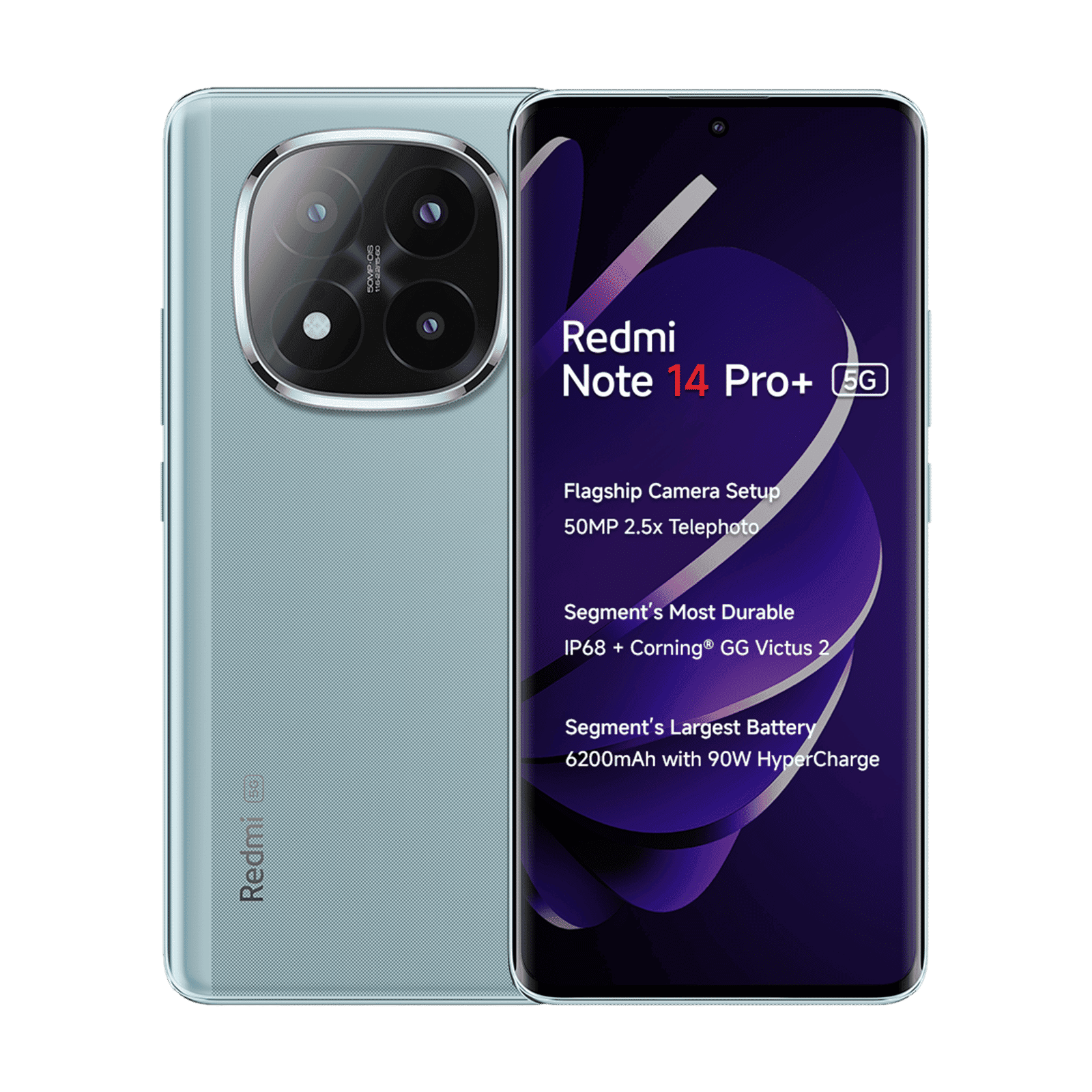 Redmi Note 14 Pro Plus 5G (12GB RAM, 512GB, Spectre Blue)