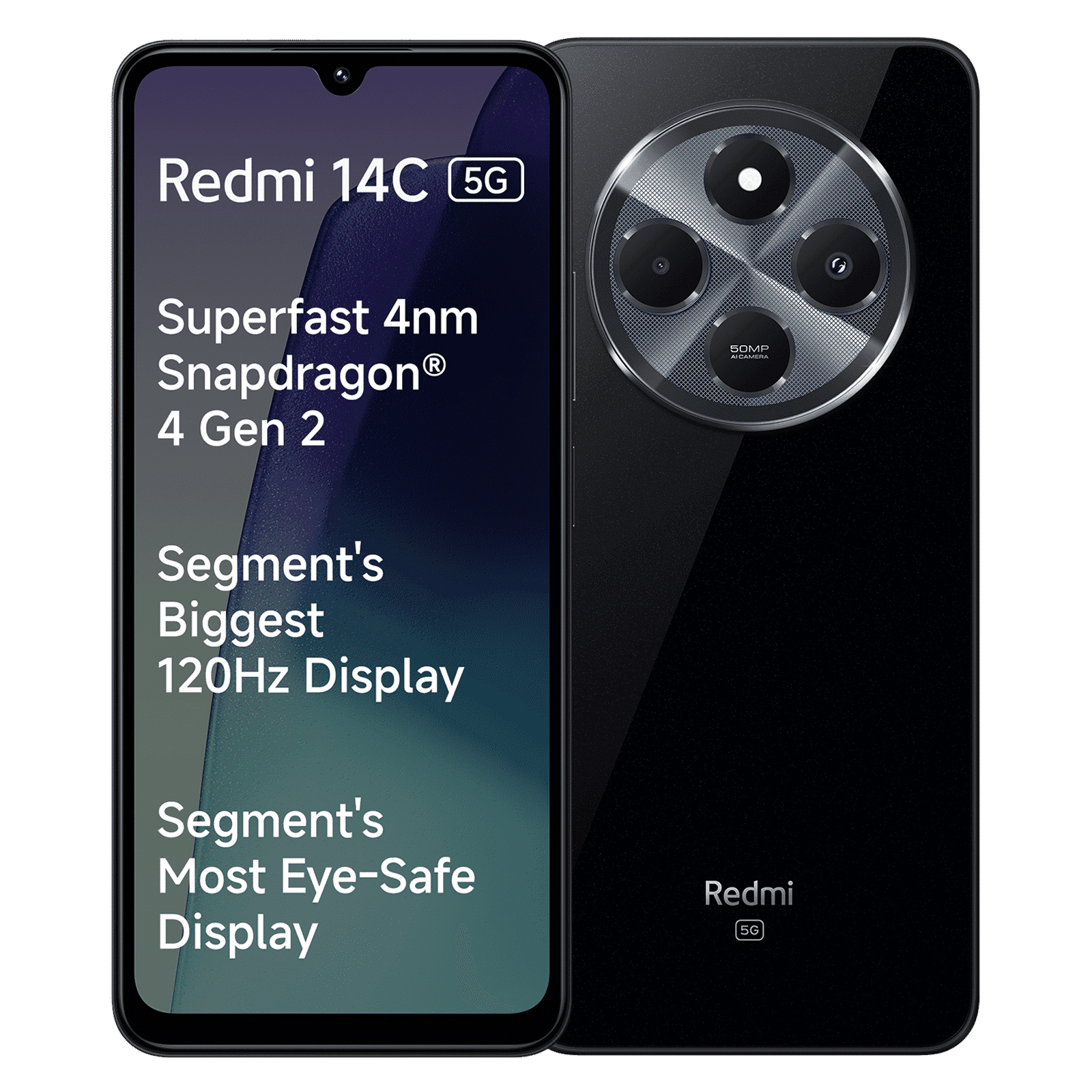 Redmi 14C 5G (6GB RAM, 128GB, Stargaze Black)