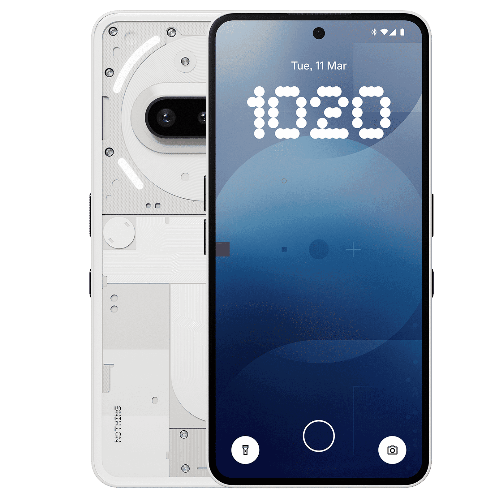 Nothing Phone 3a 5G (8GB RAM, 128GB, White)