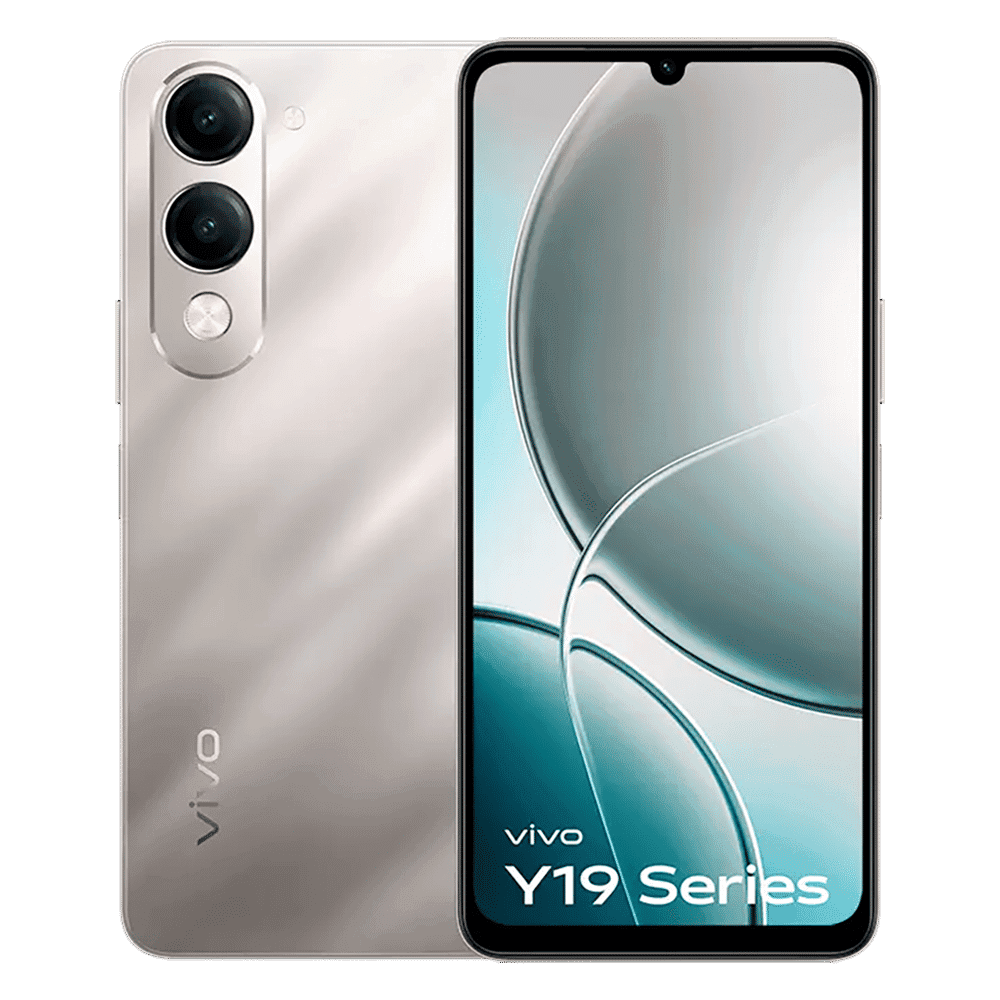 vivo Y19 5G (4GB RAM, 64GB, Titanium Silver)