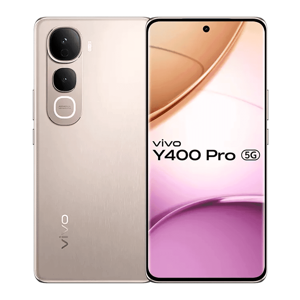 vivo Y400 Pro 5G (8GB RAM, 128GB, Fest Gold)