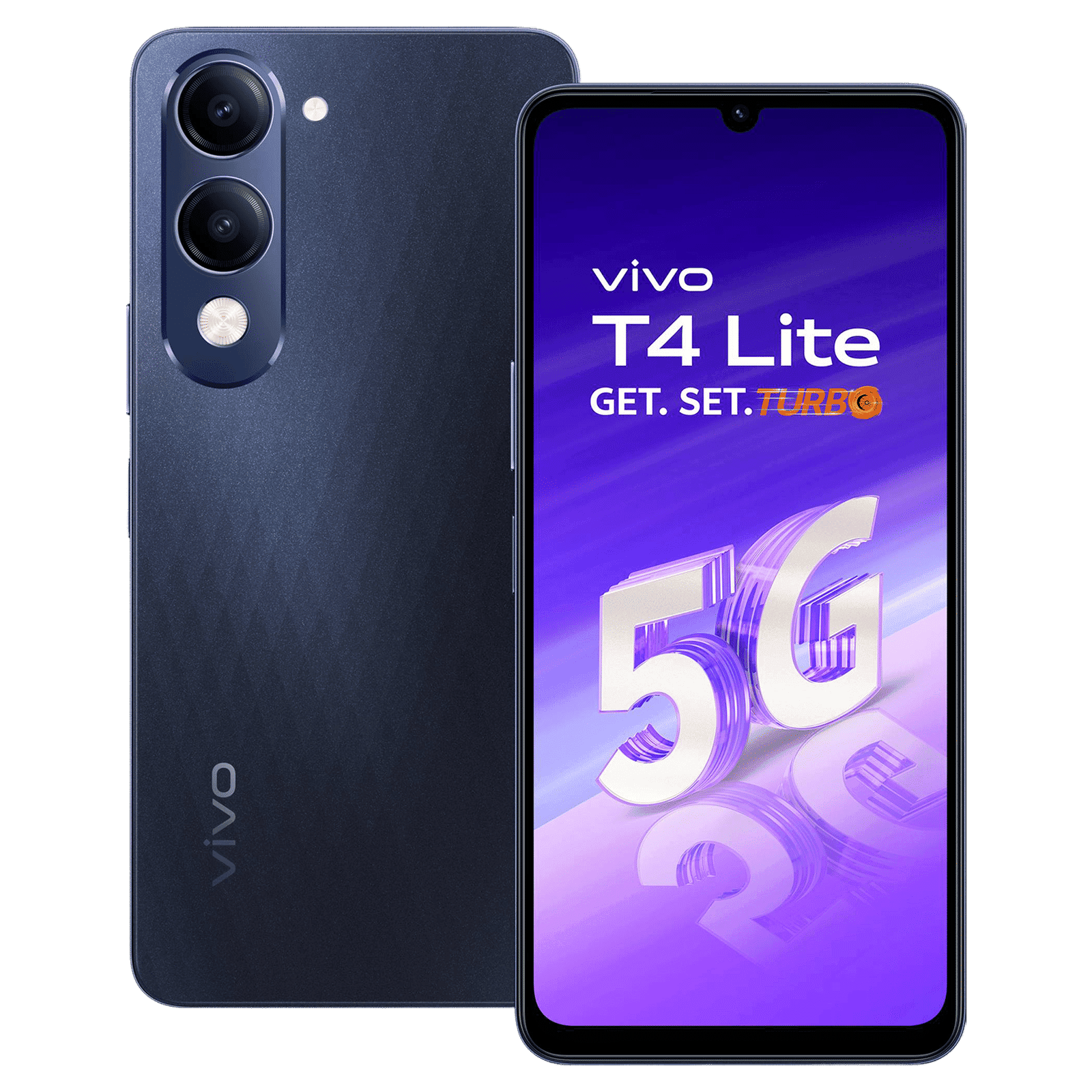 vivo T4 Lite 5G (6GB RAM, 128GB, Prism Blue)