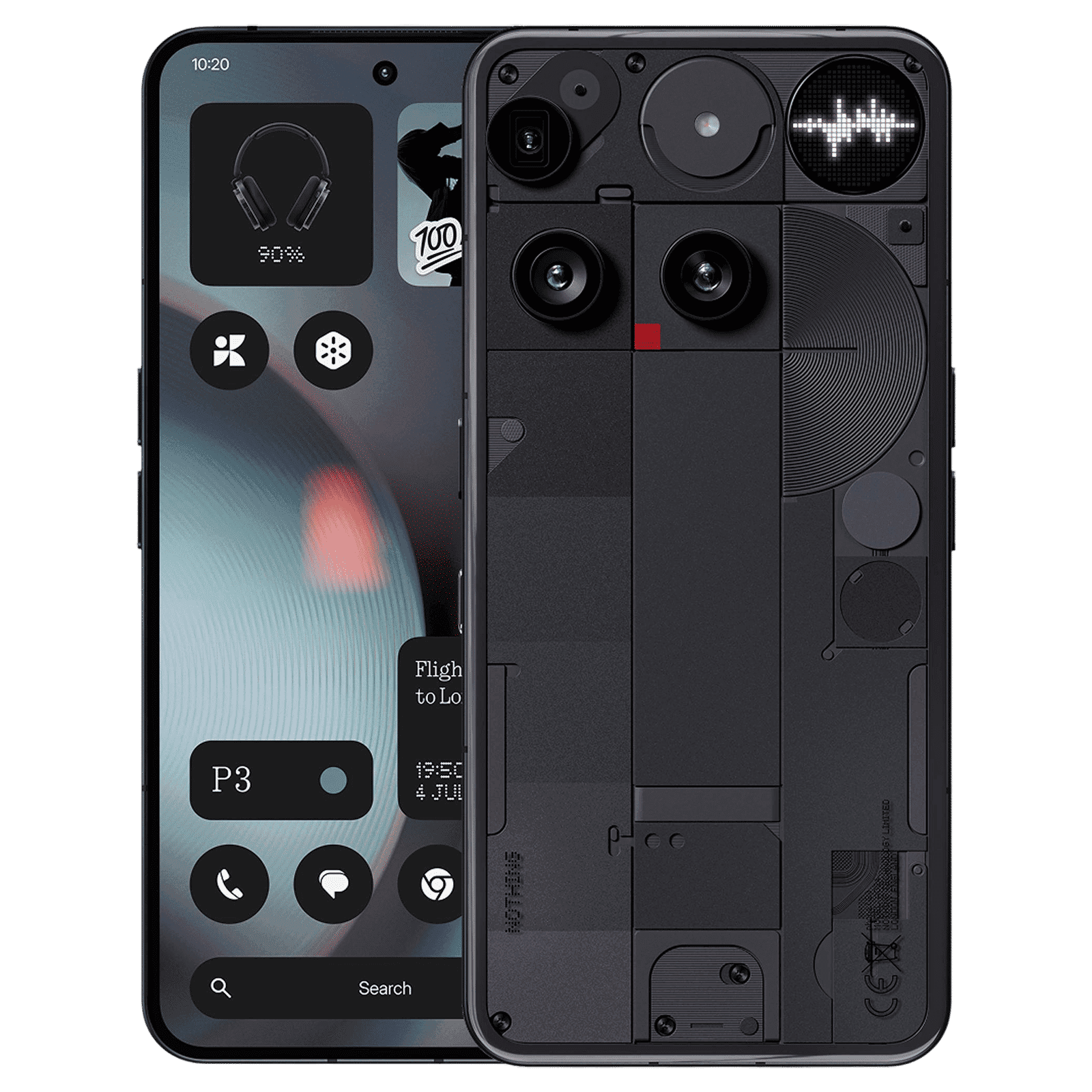 Nothing Phone 3 5G (12GB RAM, 256GB, Black)