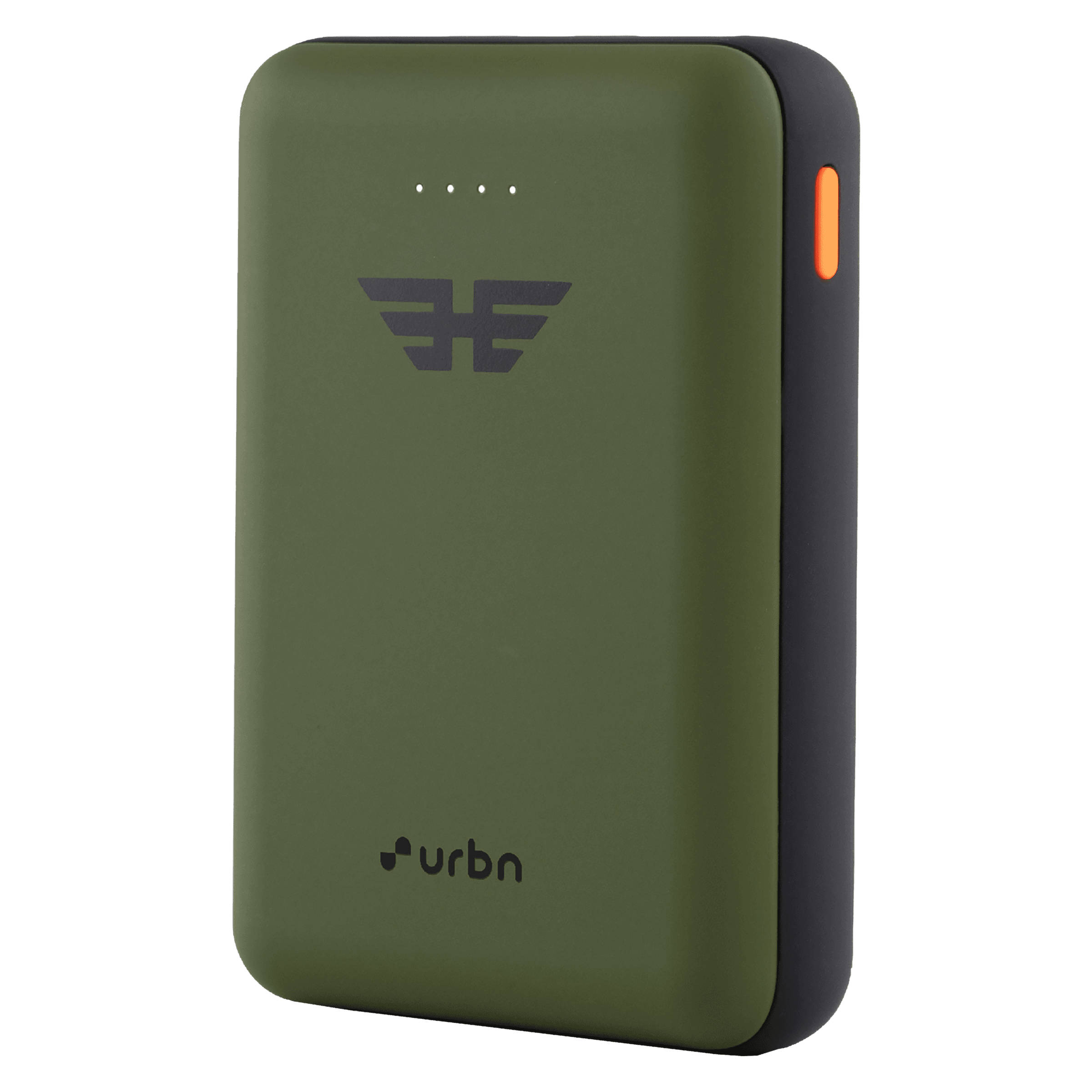 urbn 10000 mAh 12W Fast Charging Power Bank (1 Micro USB Type B, 1 Type C & 2 Type A Ports, Ultra Compact Casing, LED Charging Indicator, Camo)