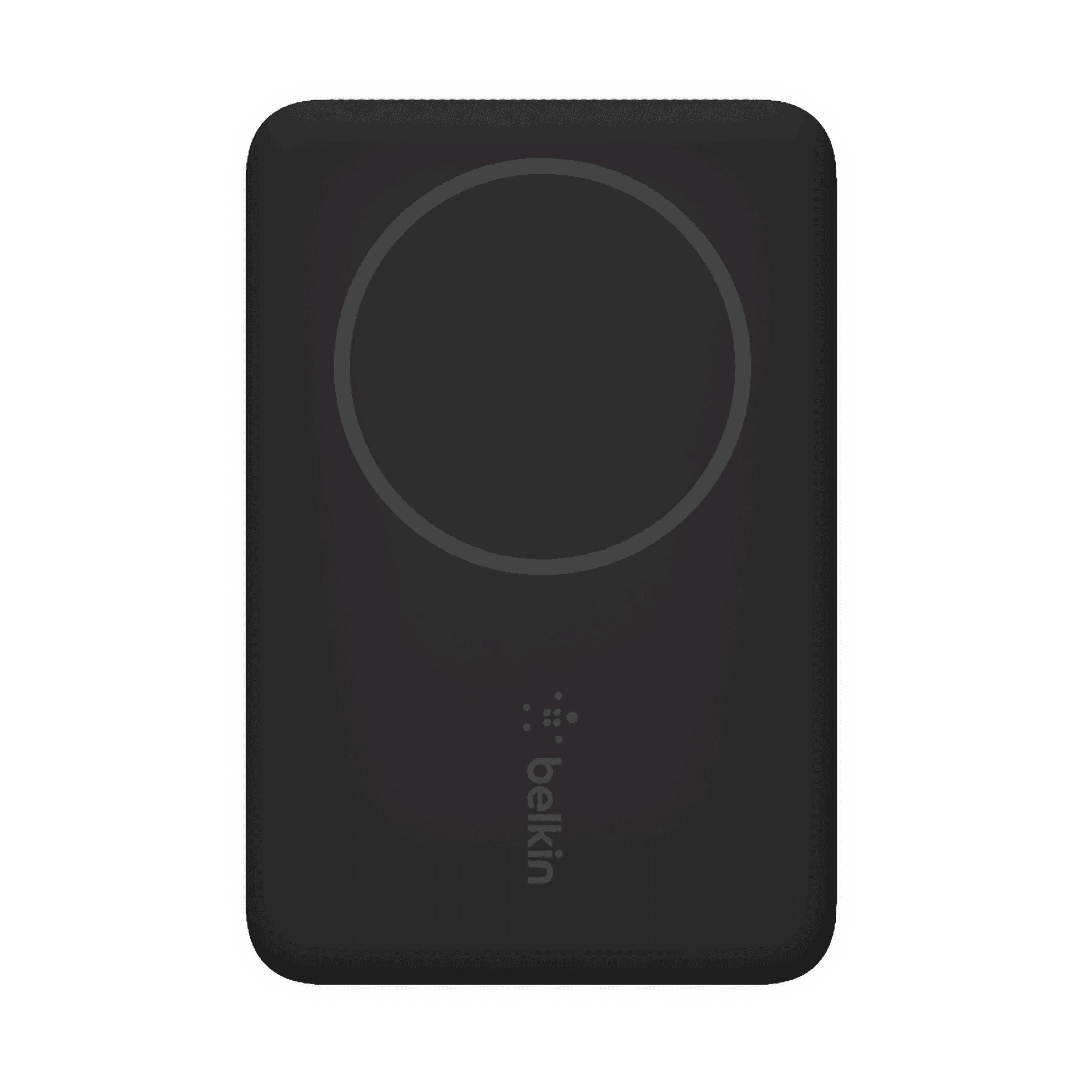 belkin BoostCharge 2500 mAh 5W Power Bank (1 Type C Port, Compatible with MagSafe, Black)