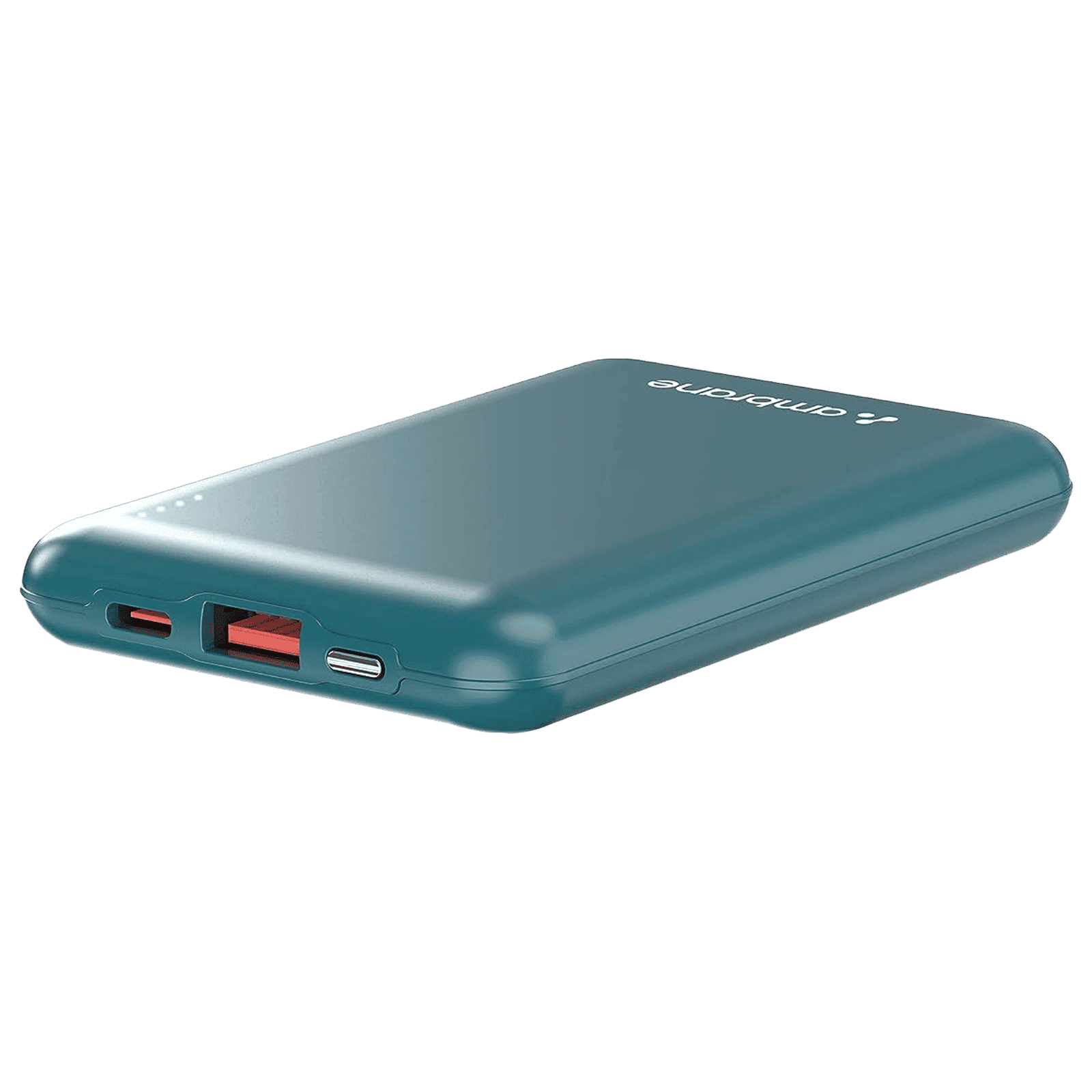ambrane Powerlit 10000 mAh 22.5W Fast Charging Power Bank (1 Type A and 1 Type C Ports, Dual BoostedSpeed Output, Green)