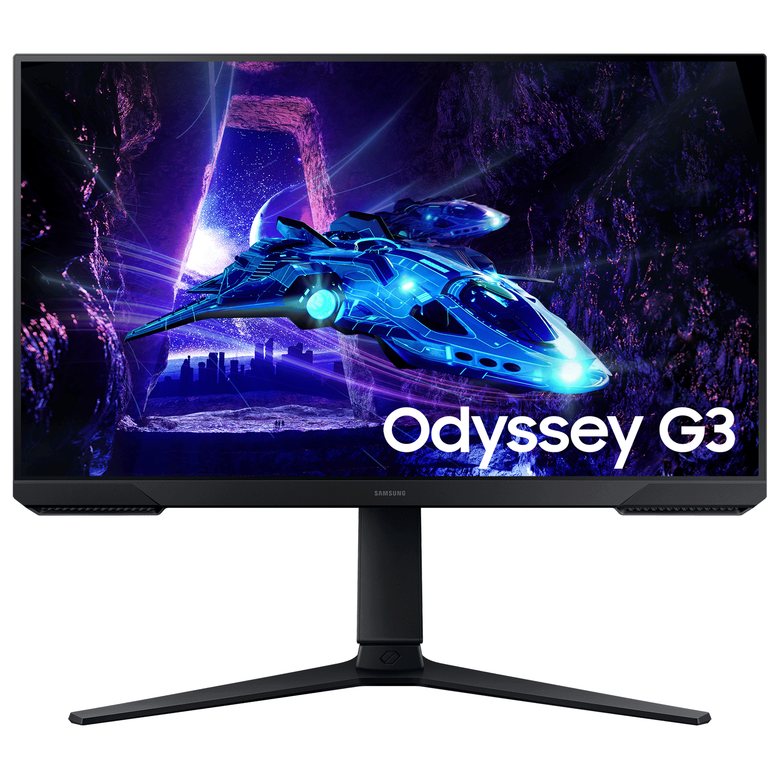 SAMSUNG Odyssey G3 60.96 cm (24 inch) Full HD VA Panel IPS Gaming Monitor with AMD Freesync