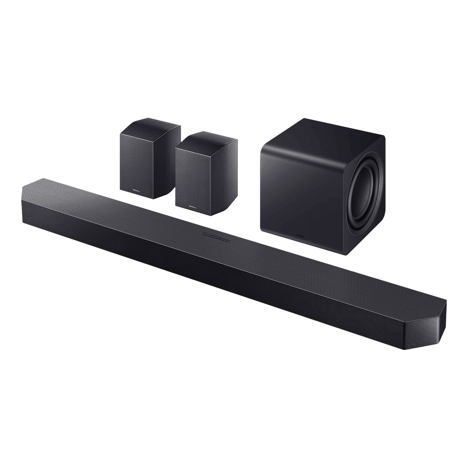 SAMSUNG Q Series 400W Soundbar with Remote (Dolby Atmos, 5.1.2 Channel, Black)