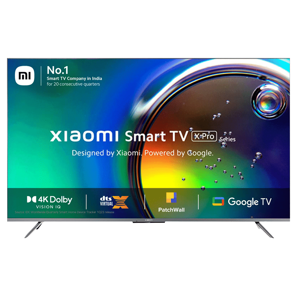 Xiaomi X Pro Series 109 cm (43 inch) 4K Ultra HD LED Google TV with Dolby Vision and Dolby Atmos