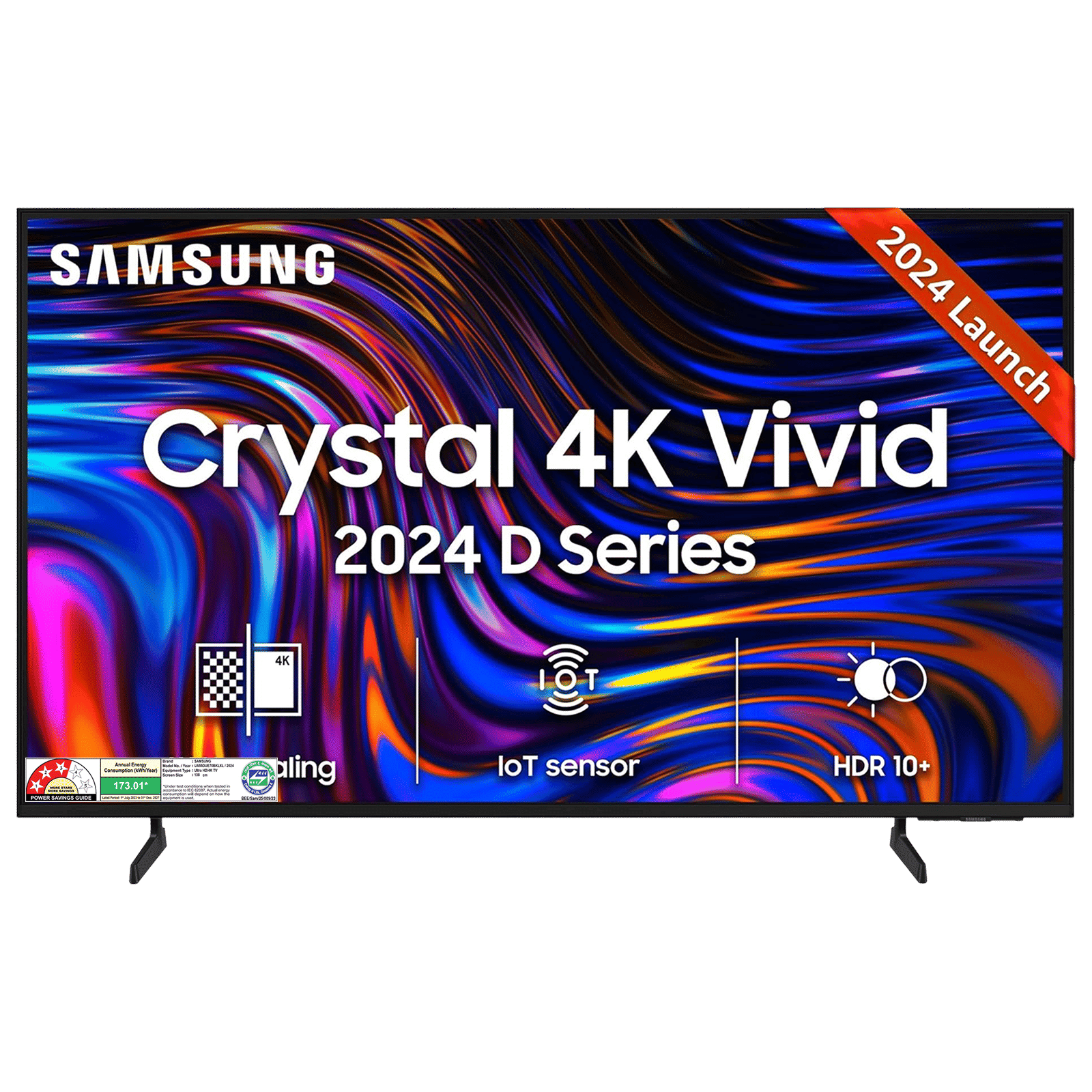SAMSUNG DUE70 165.1 cm (65 inch) 4K Ultra HD LED Tizen OS TV with Crystal Processor 4K