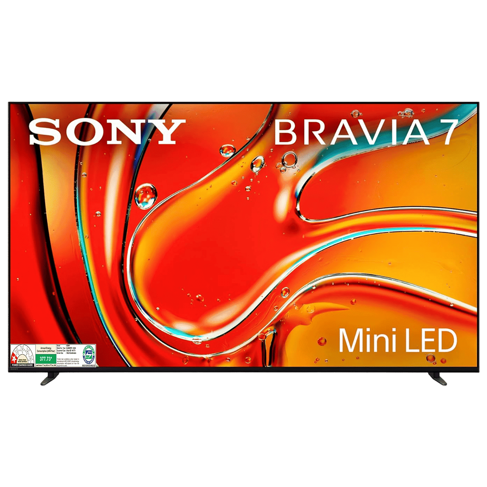 SONY BRAVIA 7 165.1 cm (65 inch) LCD 4K Ultra HD Smart Android TV with Live Colour Technology (2024 model)