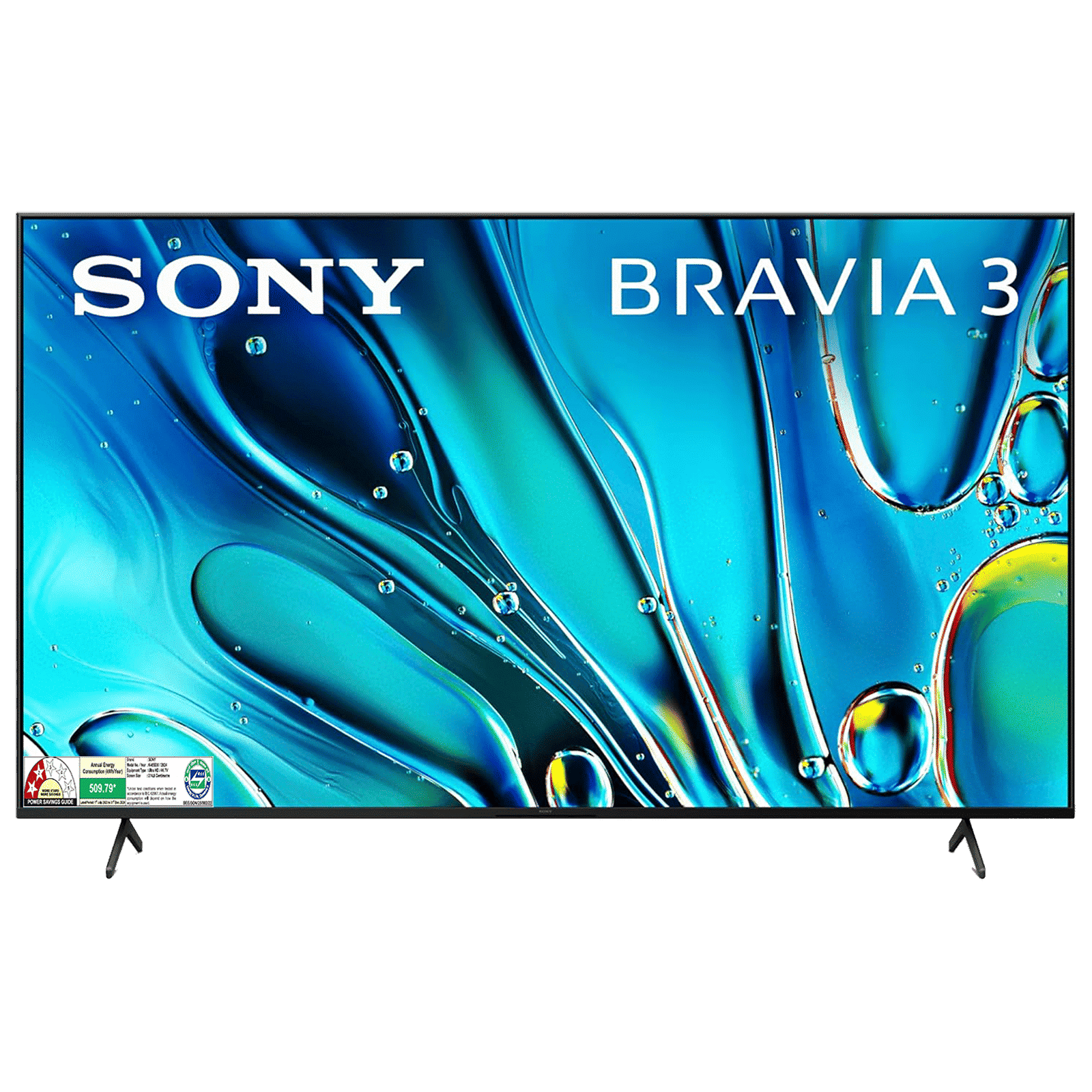 SONY BRAVIA 3 215.9 cm (85 inch) LED 4K Ultra HD Smart Android TV with Dolby Vision & Dolby Atmos (2024 model)