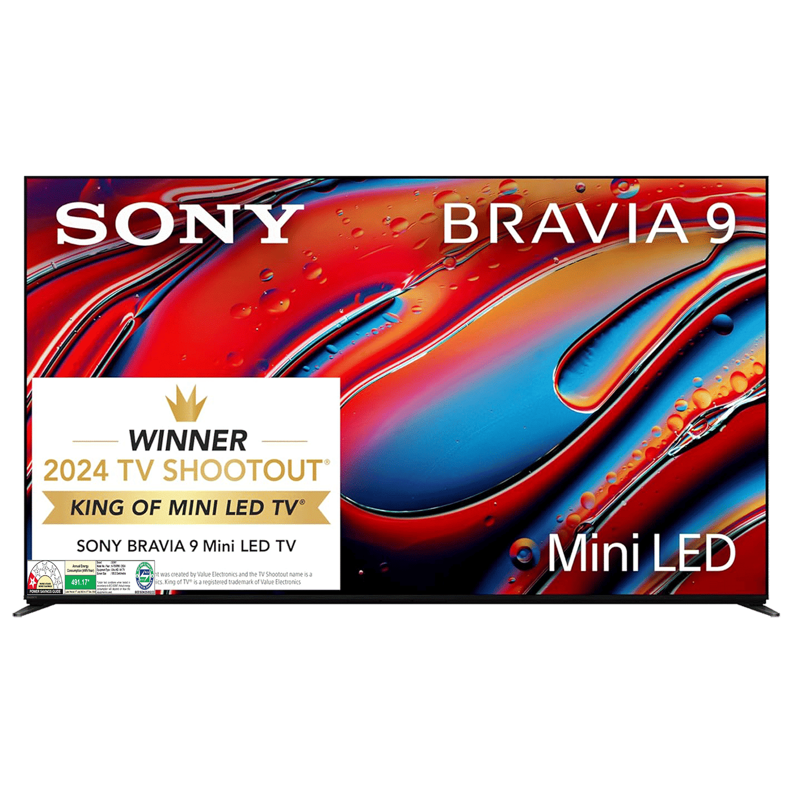 SONY BRAVIA 9 190.5 cm (75 inch) LED 4K Ultra HD Mini Smart Android TV with Dolby Vision & Dolby Atmos (2024 model)