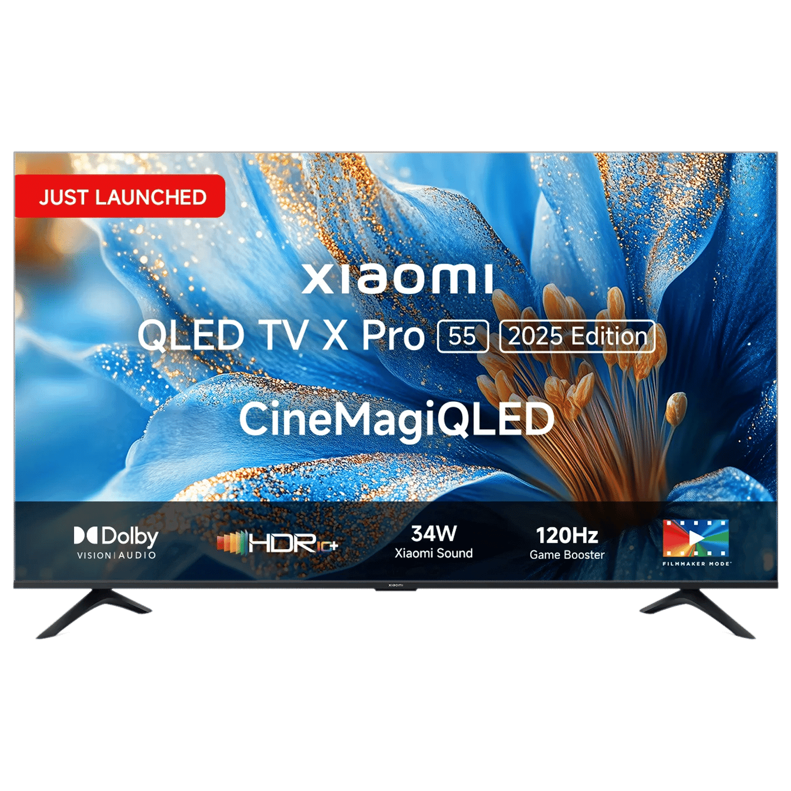 Xiaomi X Pro Series 139.7 cm (55 inch) 4K Ultra HD QLED Smart Google TV with Google Voice Assistant (2025 model)