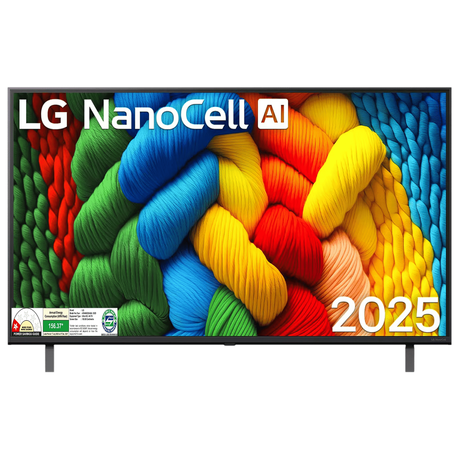 LG NanoCell AI NANO83 109.22 cm (43 inch) 4K Ultra HD Smart WebOS TV with Dolby Atmos (2025 Model)