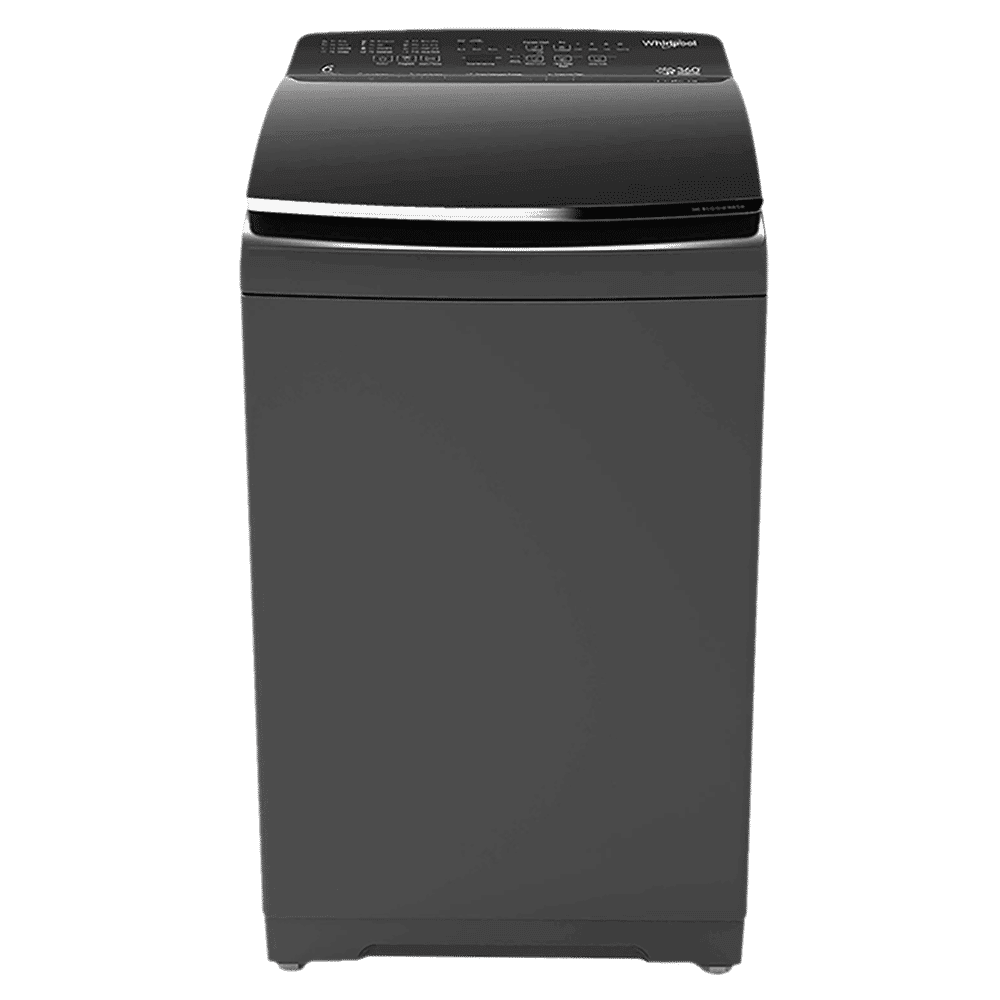 Whirlpool 9.5 kg 5 Star Inverter Fully Automatic Top Load Washing Machine (360 Degree Bloomwash Pro, 31331, In-Built Heater, Graphite)