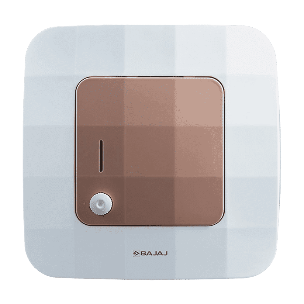 BAJAJ Maestro 10 Liters 5 Star Vertical Storage Water Heater with Copper Heating Element (White & Beige)