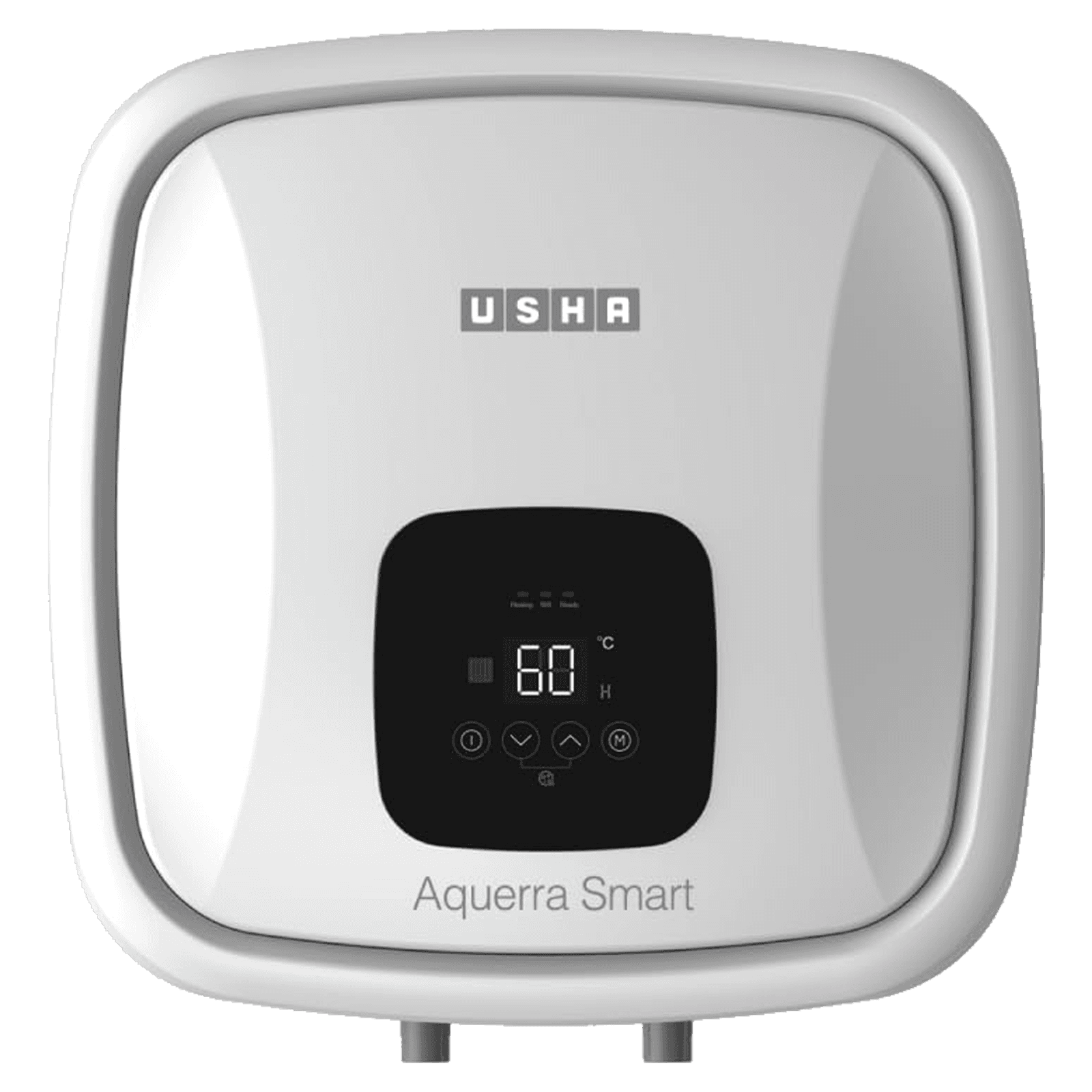 USHA Aquerra 25 Litre 5 Star Vertical Smart Geyser with Intelligent Features Through App (White)