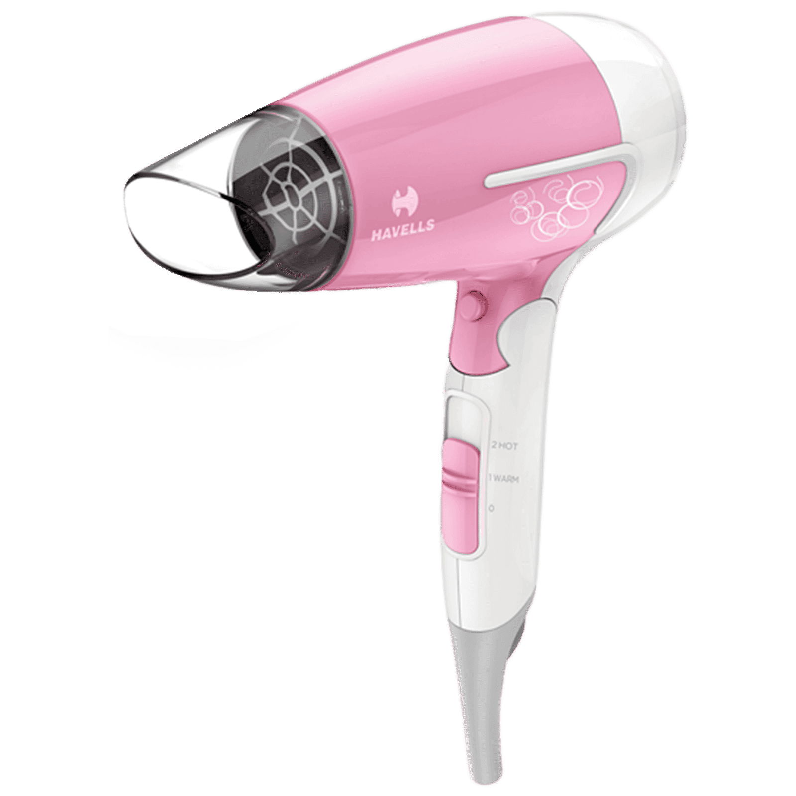 HAVELLS HD3152 Hair Dryer with 3 Heat Settings & Cool Shot (Heat Balance Technology, Pink)