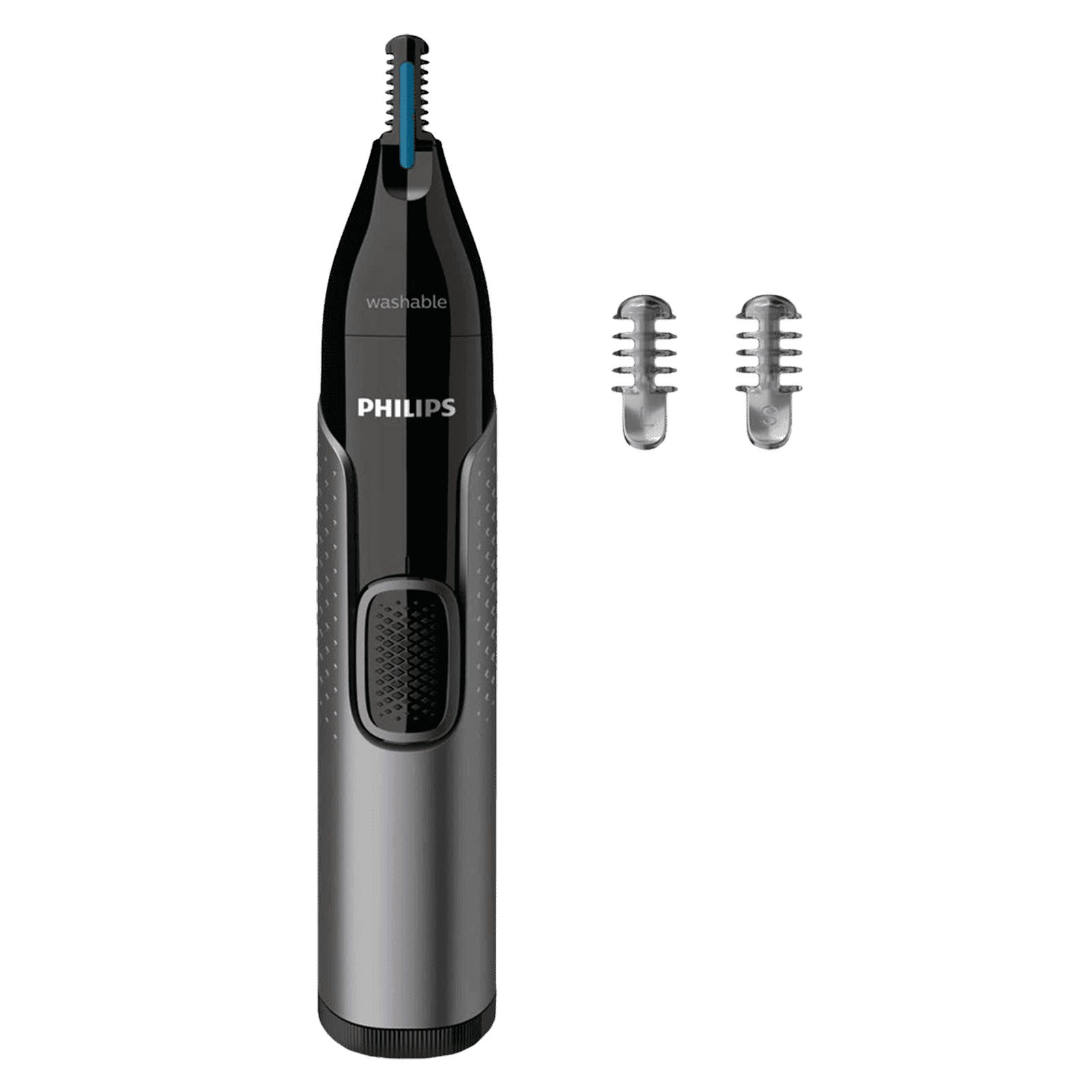 PHILIPS Series 3000 Rechargeable Cordless Wet & Dry Trimmer for Nose, Ear & Eyebrow for Men & Women (PrecisionTrim Technology, Grey)