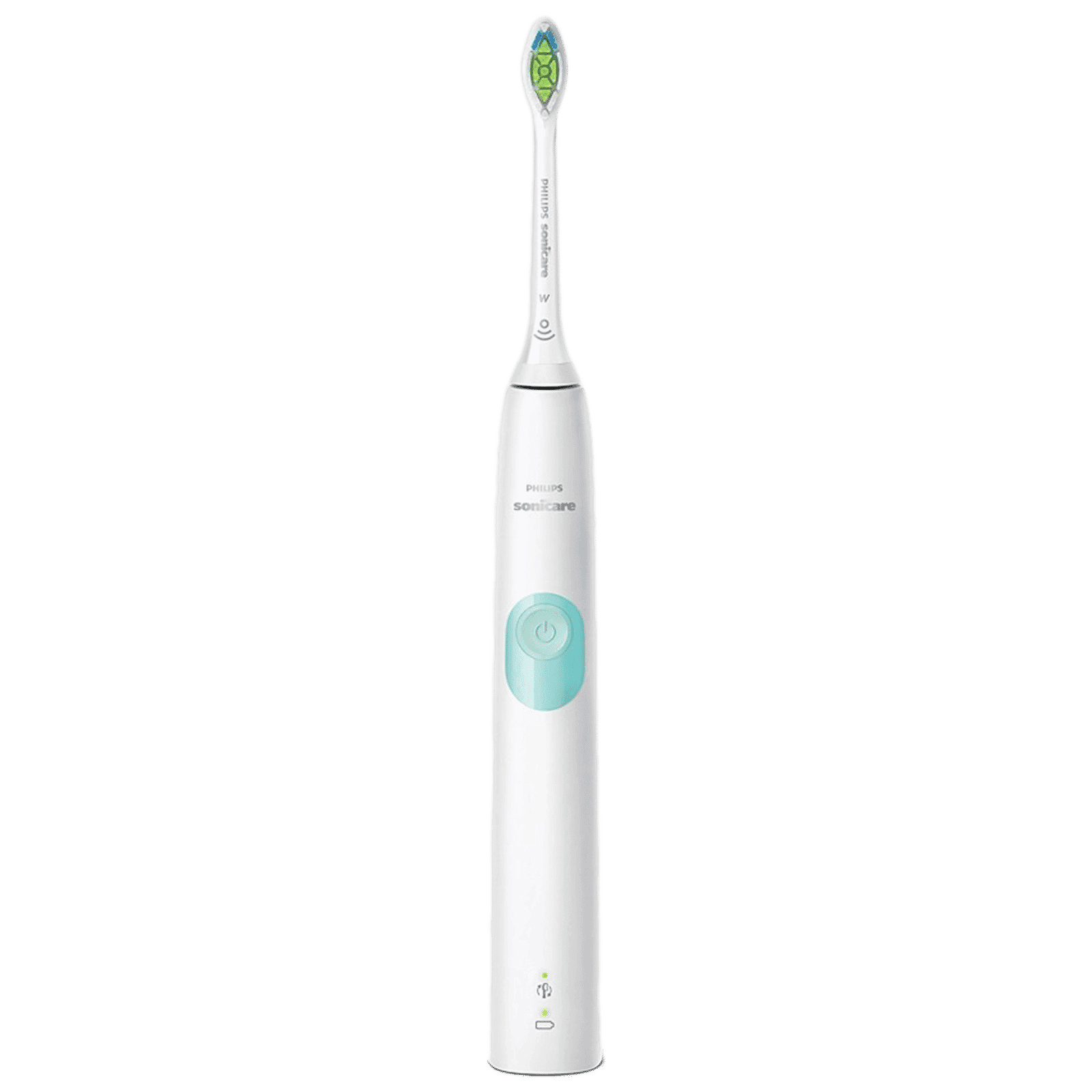 PHILIPS Sonicare ProtectiveClean 4300 Electric Toothbrush for Adults (Sonic Technology, White & Mint)