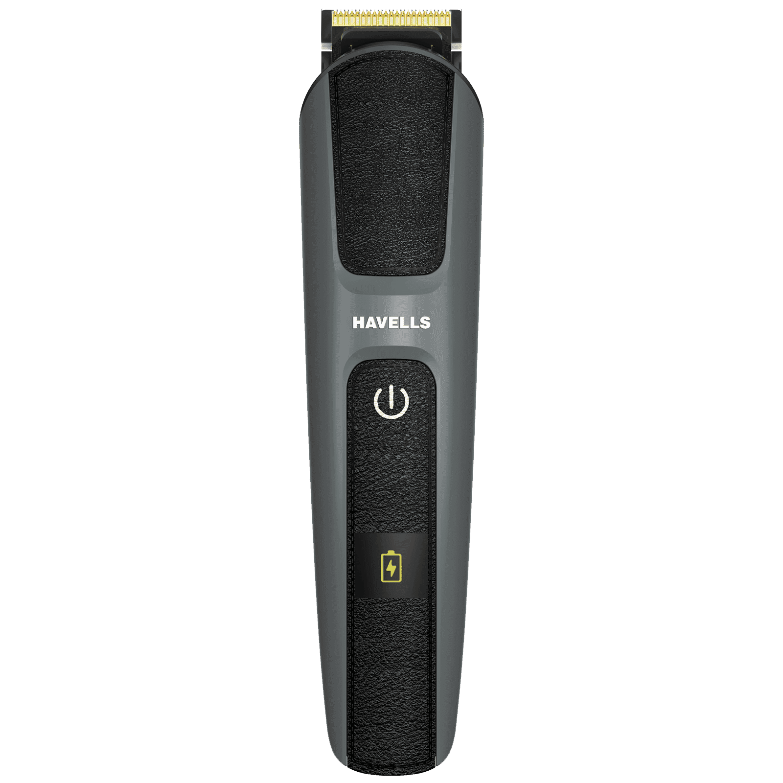 HAVELLS BT8700 Rechargeable Cordless Wet and Dry Trimmer for Beard for Men (IPX7 120mins Runtime, Titanium Blades, Grey)