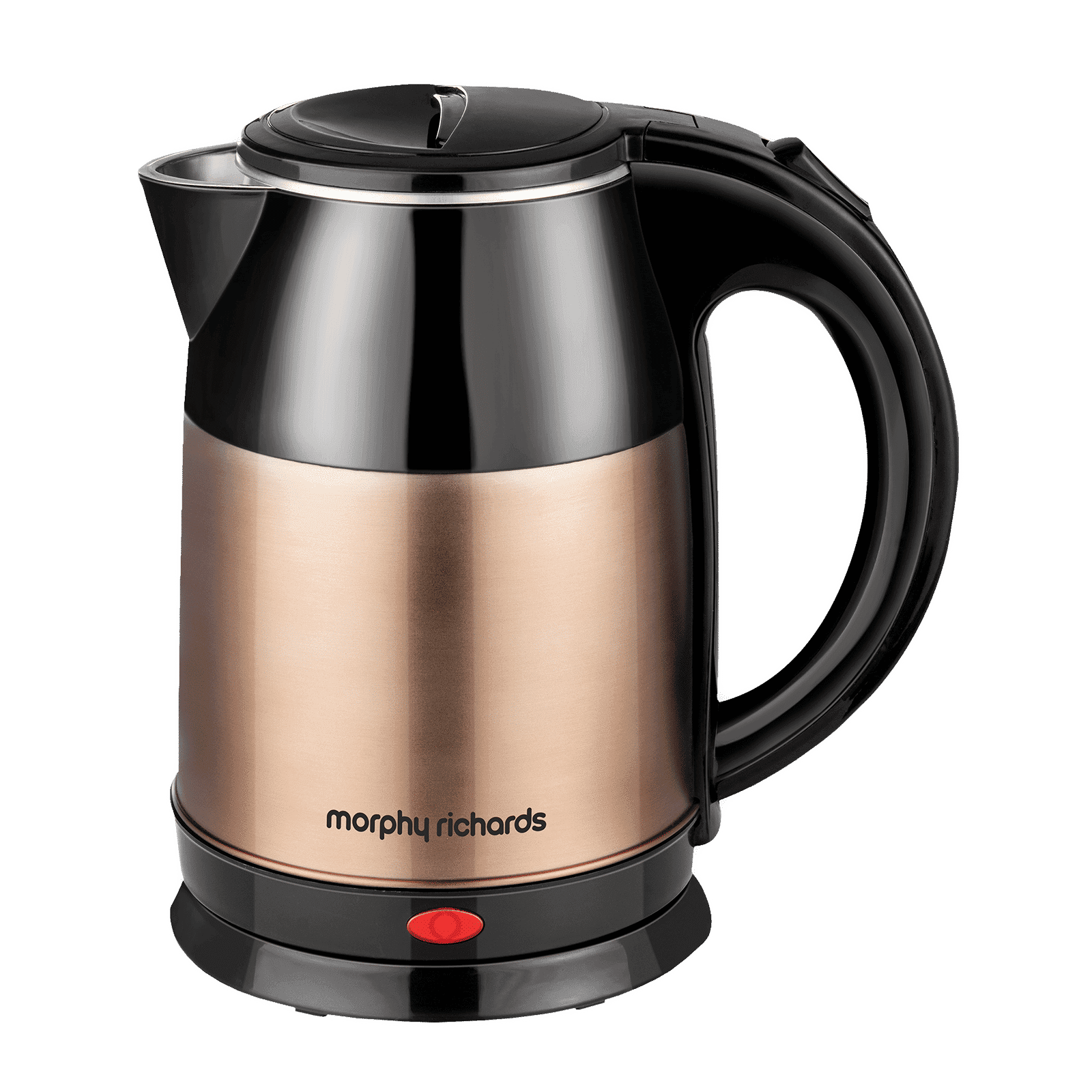 morphy richards Radiant 1500 Watt 1.8 Litre Electric Kettle with Auto Shut Off (Copper/Black)