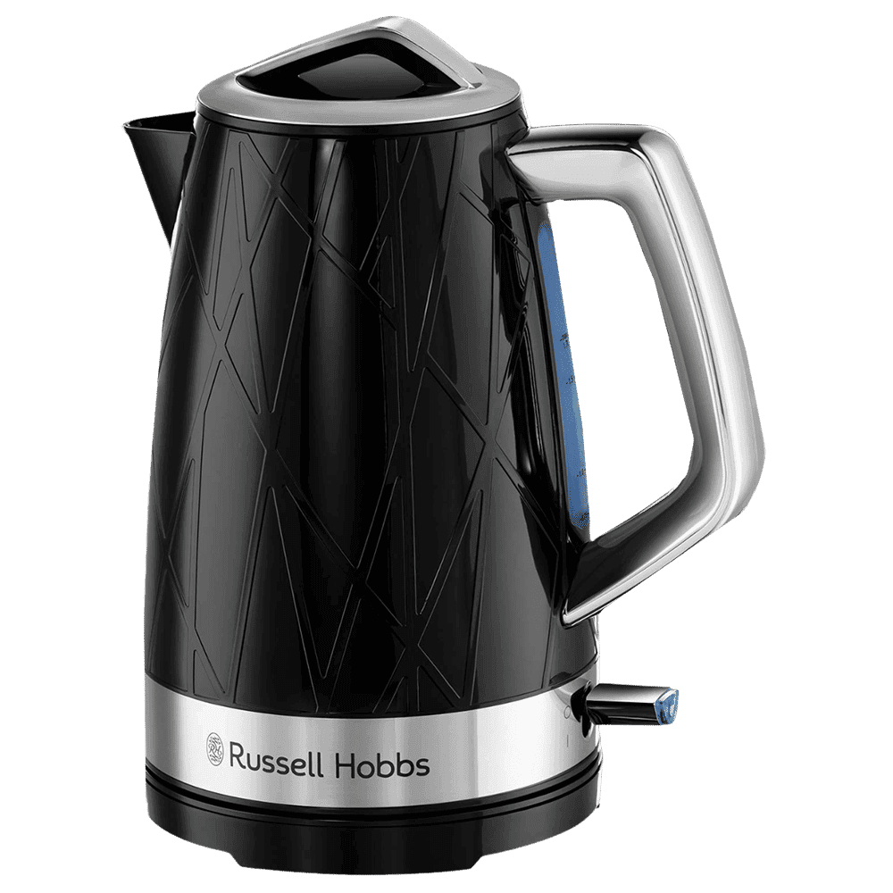 Russell Hobbs Structure 2400 Watt 1.7 Litre Electric Kettle with Blue Indicator Illumination  (Black)