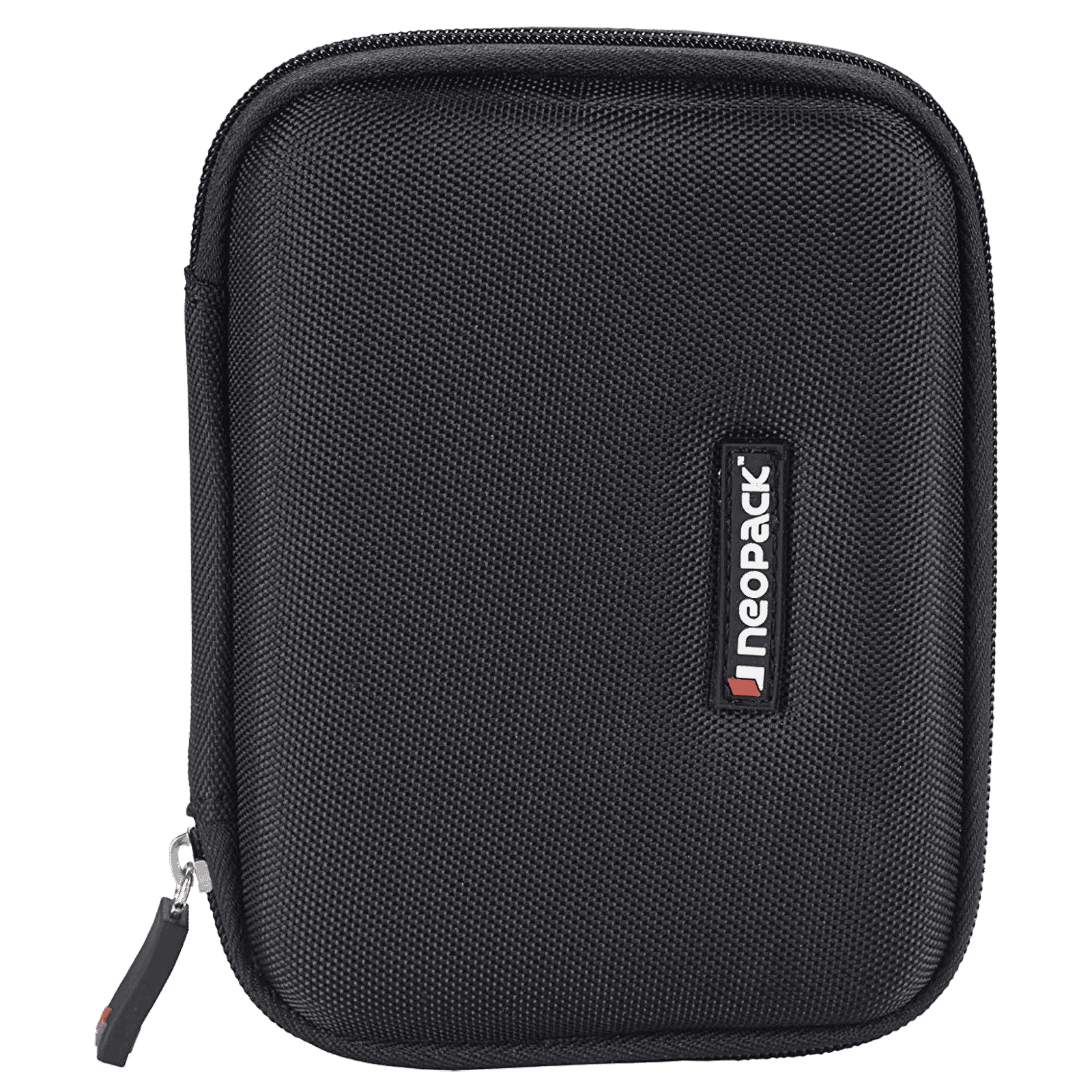 neopack 1BK5 Nylon Case for Portable Hard Disk (Water and Shock Resistant Design, Black)