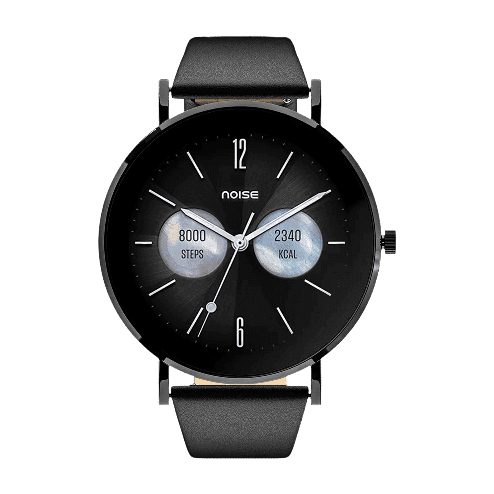 noise NoiseFit DIva 2 Smartwatch with Bluetooth Calling (36mm AMOLED Display, IP68 Water Resistant, Classic Black Strap)