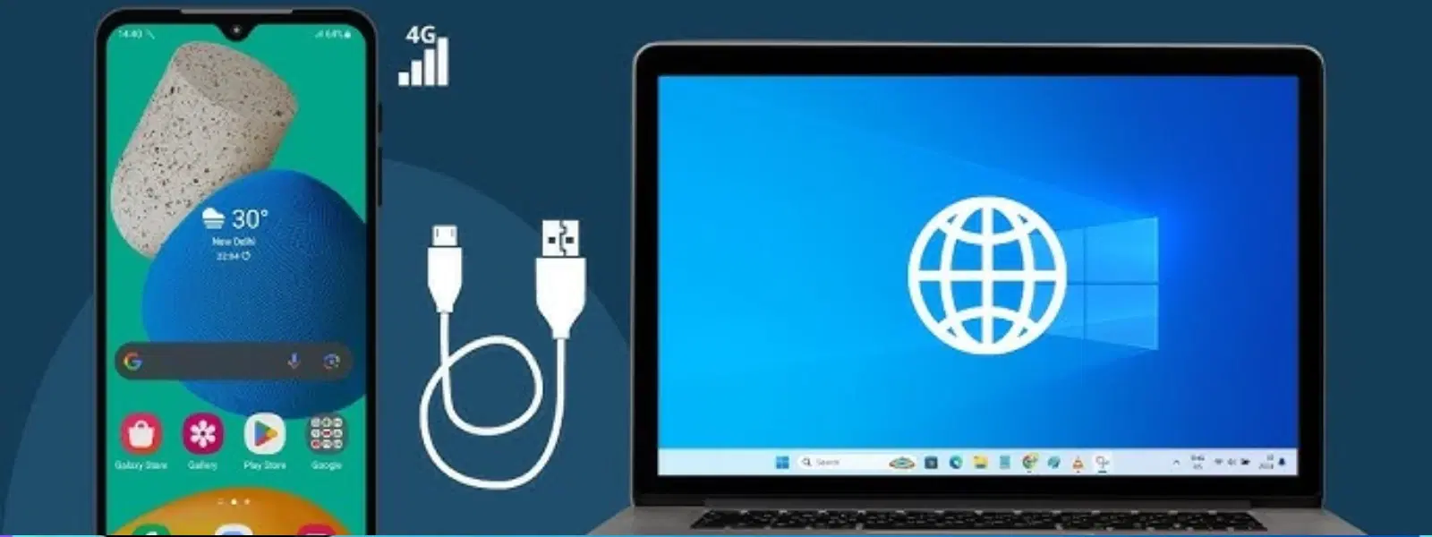 How to Share Android Internet with PC Using USB Tethering