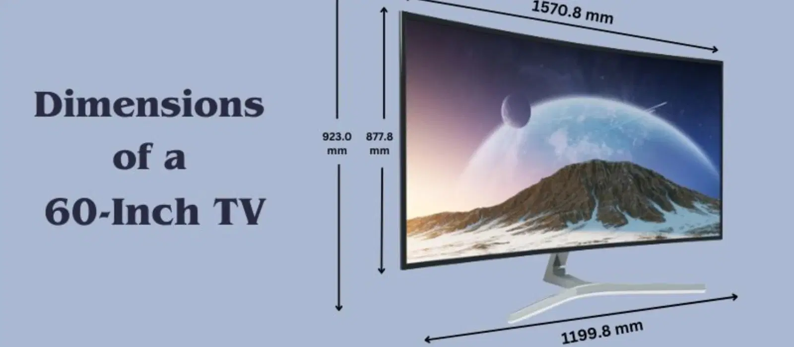 TV Size Chart: Your Ultimate TV Dimensions Guide