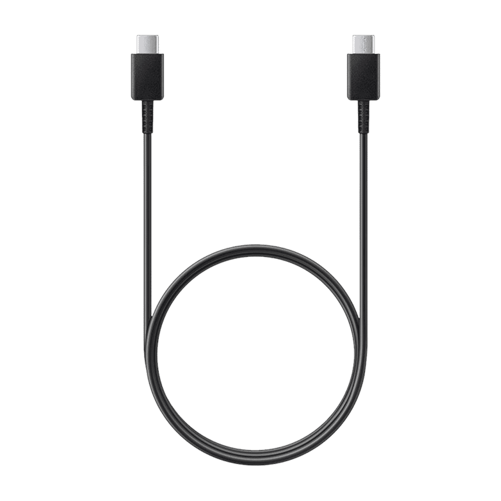 SAMSUNG Type C to Type C 3.2 Feet (1M) Cable (High Speed Data Transfer, Black)