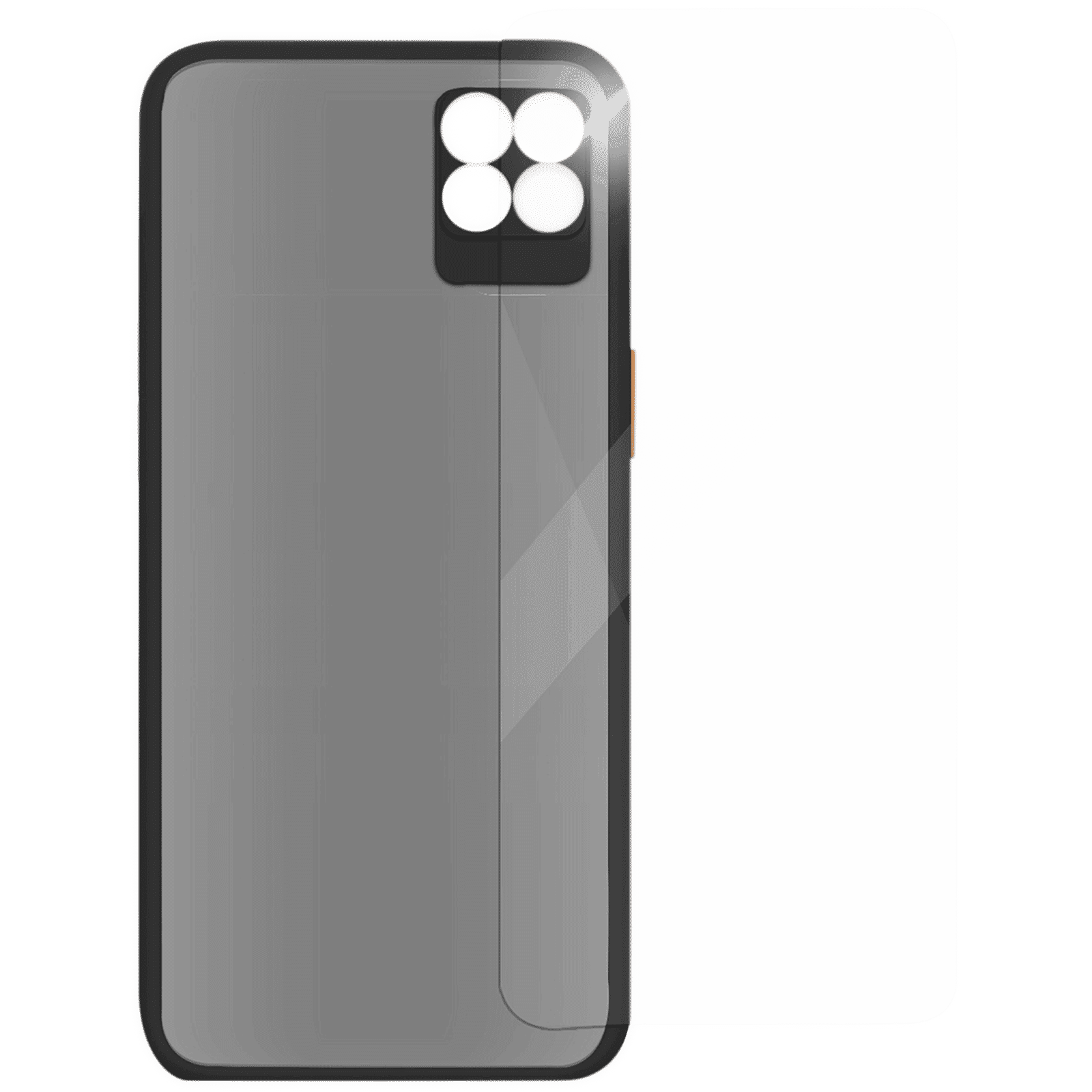 Arrow Duplex Screen Protector & Polycarbonate Back Cover Combo for realme 8 Pro (Anti Scratch Design, Black)