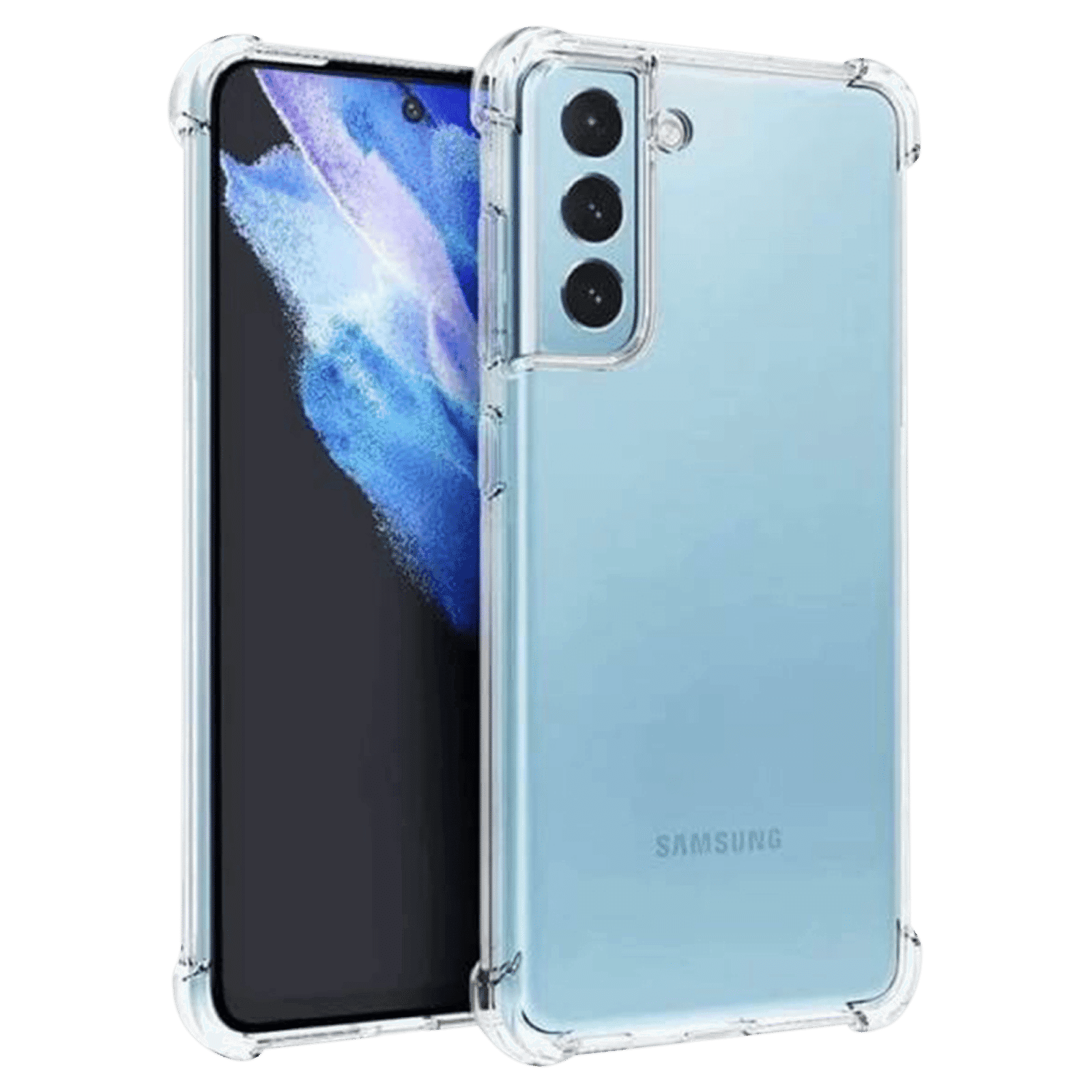 Inbase Ultra Polyurethane Back Cover for SAMSUNG Galaxy S21 FE 5G (Slim & Protective, Clear)