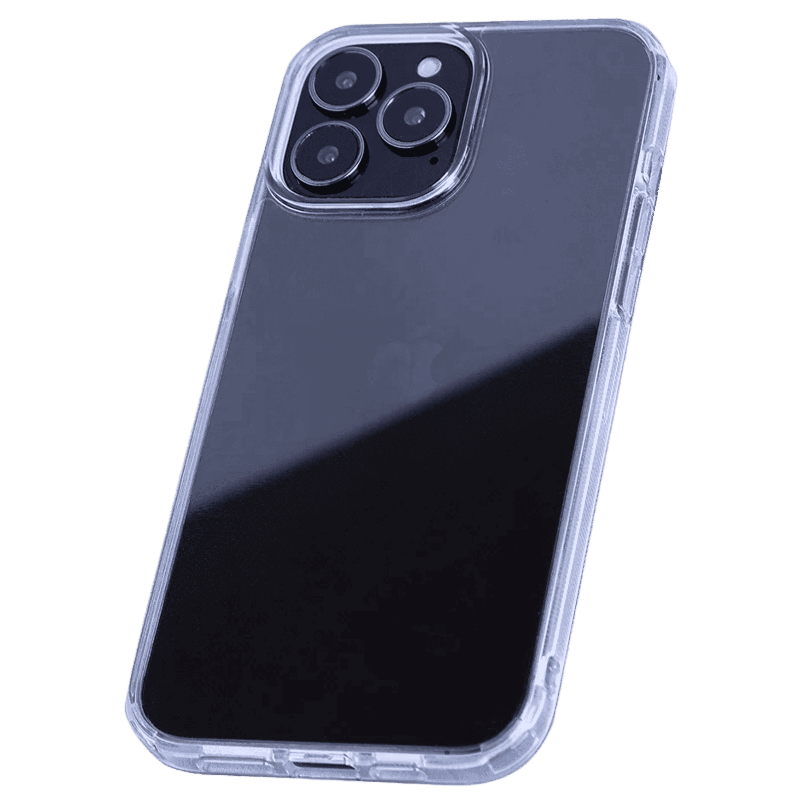 Quix TPU Back Cover for Apple iPhone 13 Pro Max (Wireless Charging Support, Transparent)