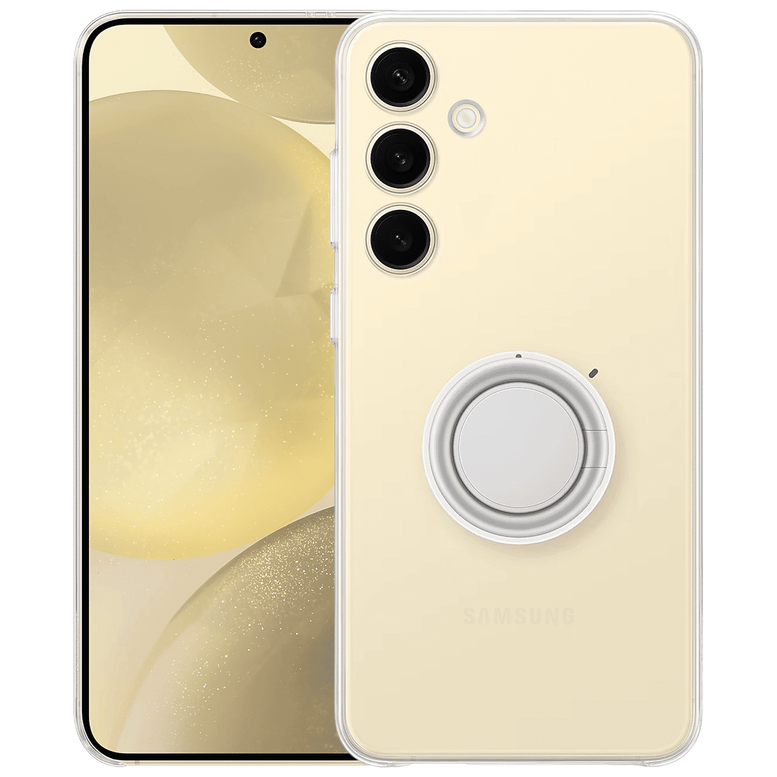 SAMSUNG Back Cover for SAMSUNG Galaxy S24 (Versatile Grip, Transparent)