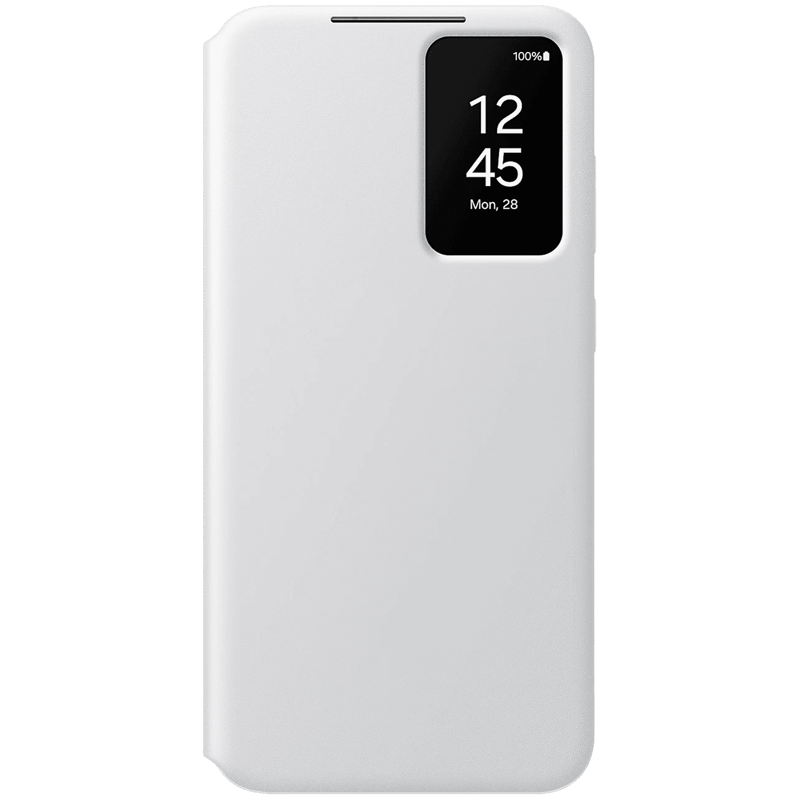 SAMSUNG Flip Cover for SAMSUNG Galaxy S24 (Small Smart Screen View, White)