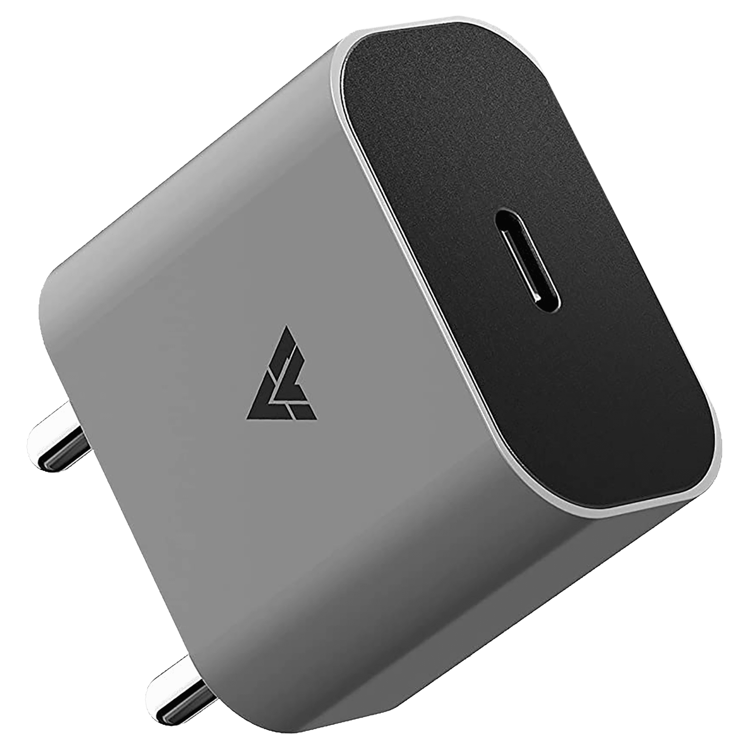 Vaku 20W Type C Fast Charger (Adapter Only, Comprehensive Protection, Grey)