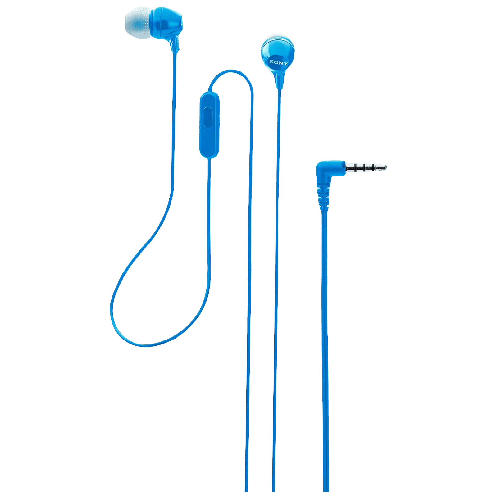 SONY MDR-EX14AP Wired Earphone with Mic (In Ear, Blue)