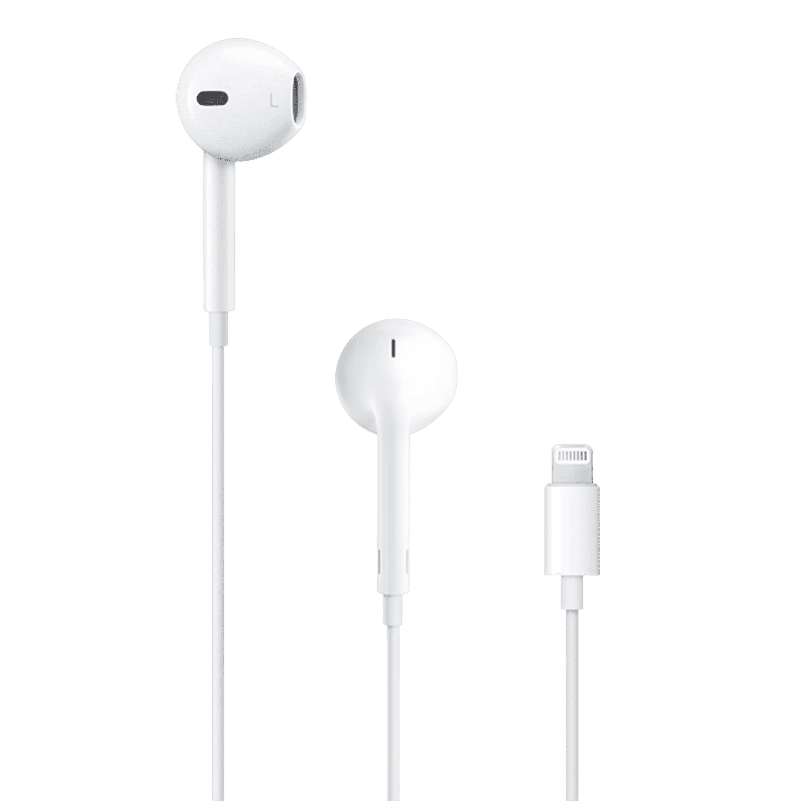 Apple EarPods Wired Earphone with Mic (Lightning Connector, In Ear, White)