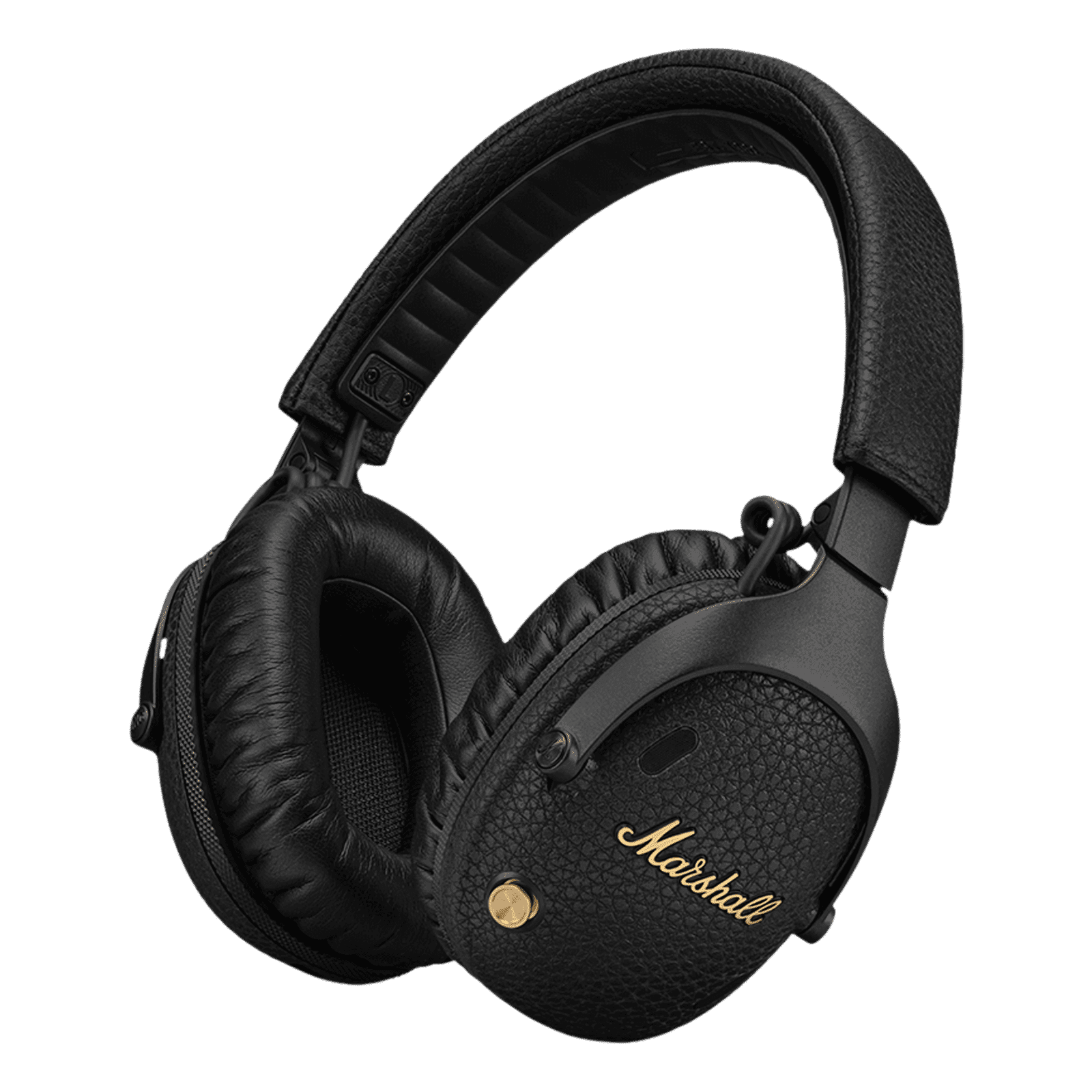 Marshall Monitor 3 Bluetooth Headphone with Mic (Active Noise Cancellation, Over Ear, Black)