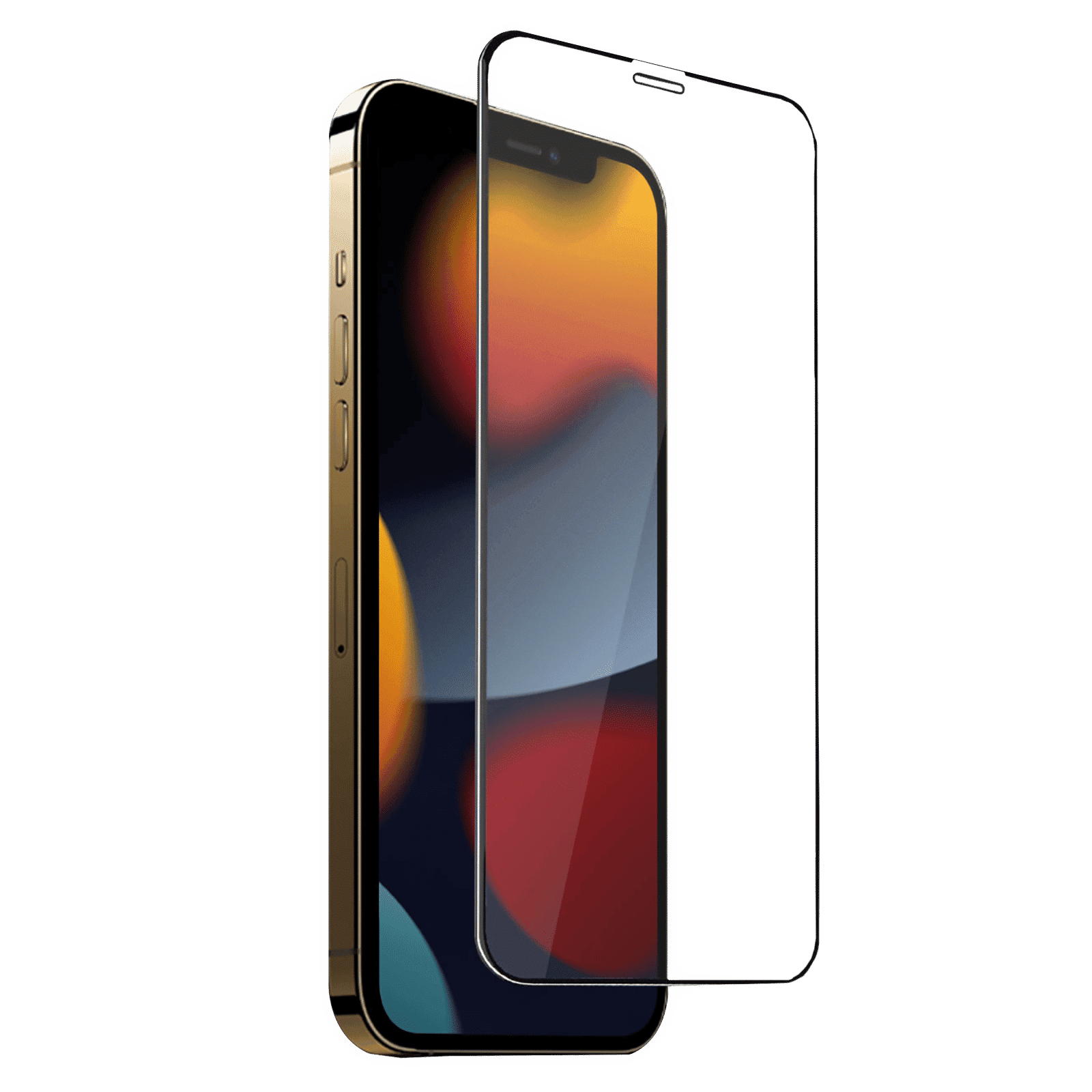 HYPHEN DEFENDR Tempered Glass for Apple iPhone 13 Pro Max (Scratch Protection)