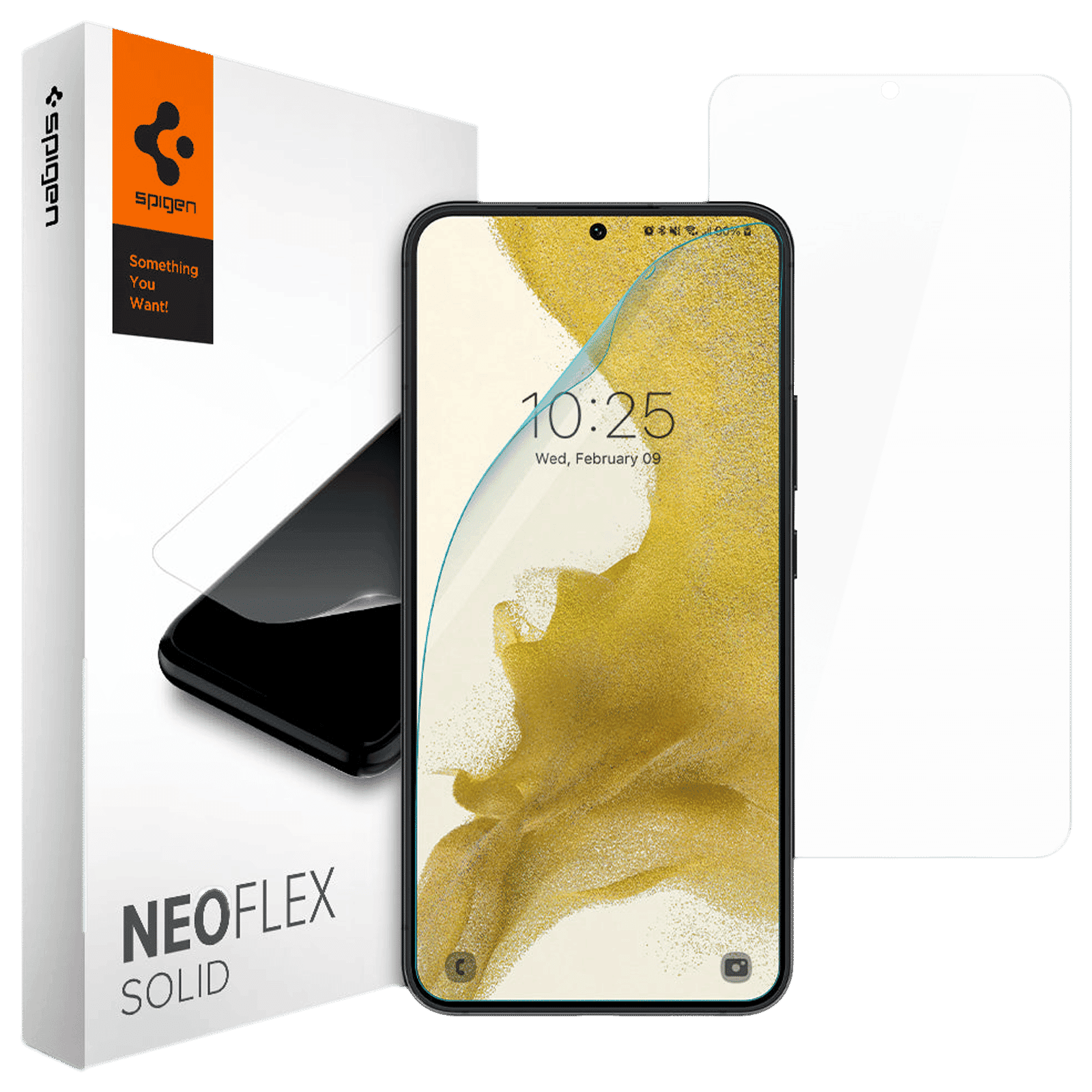 spigen Neo Flex Solid Screen Protector for SAMSUNG Galaxy S22 (Self Healing Technology)
