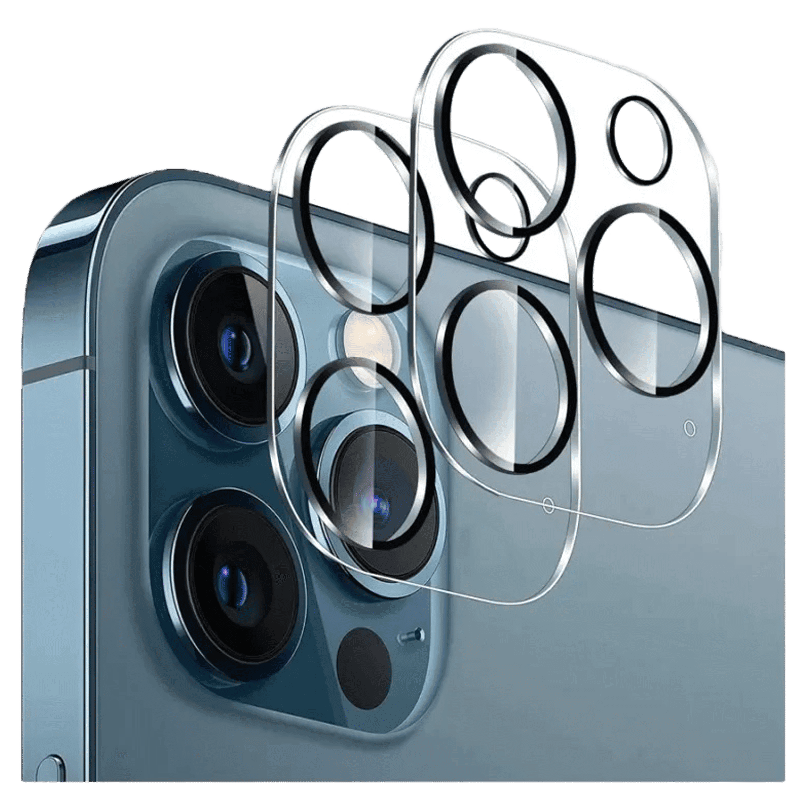 Quix Lens Protector For Apple iPhone 13 Pro/13 Pro Max (Scratch Resistant, QLPAS0009SR, Clear)