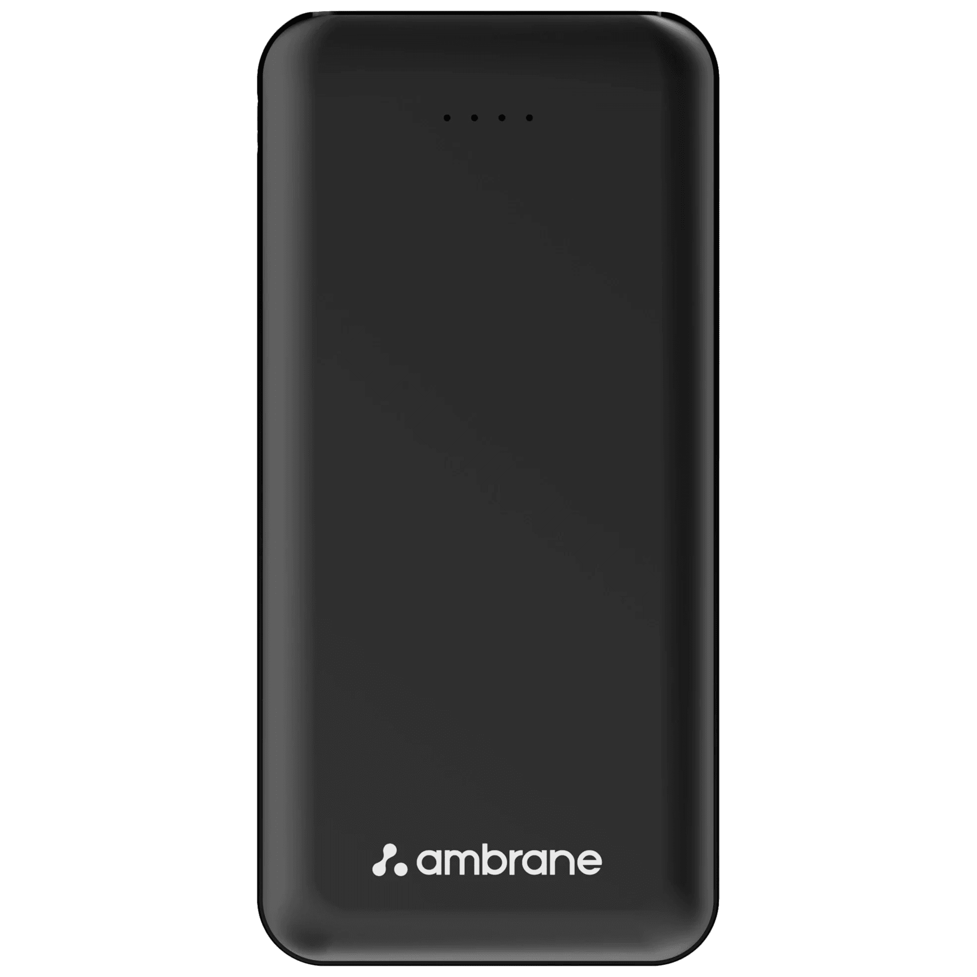 ambrane Neos 11 10000 mAh 12.5W Fast Charging Power Bank (1 Type C & 1 Micro USB Ports, Black)