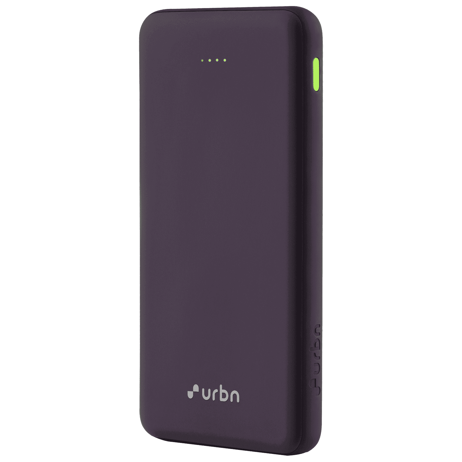 urbn UPR105 10000 mAh 22.5W Fast Charging Power Bank (1 USB Type A and 2 Type C Ports, Ultra Slim, Power Delivery Compatible, Purple)